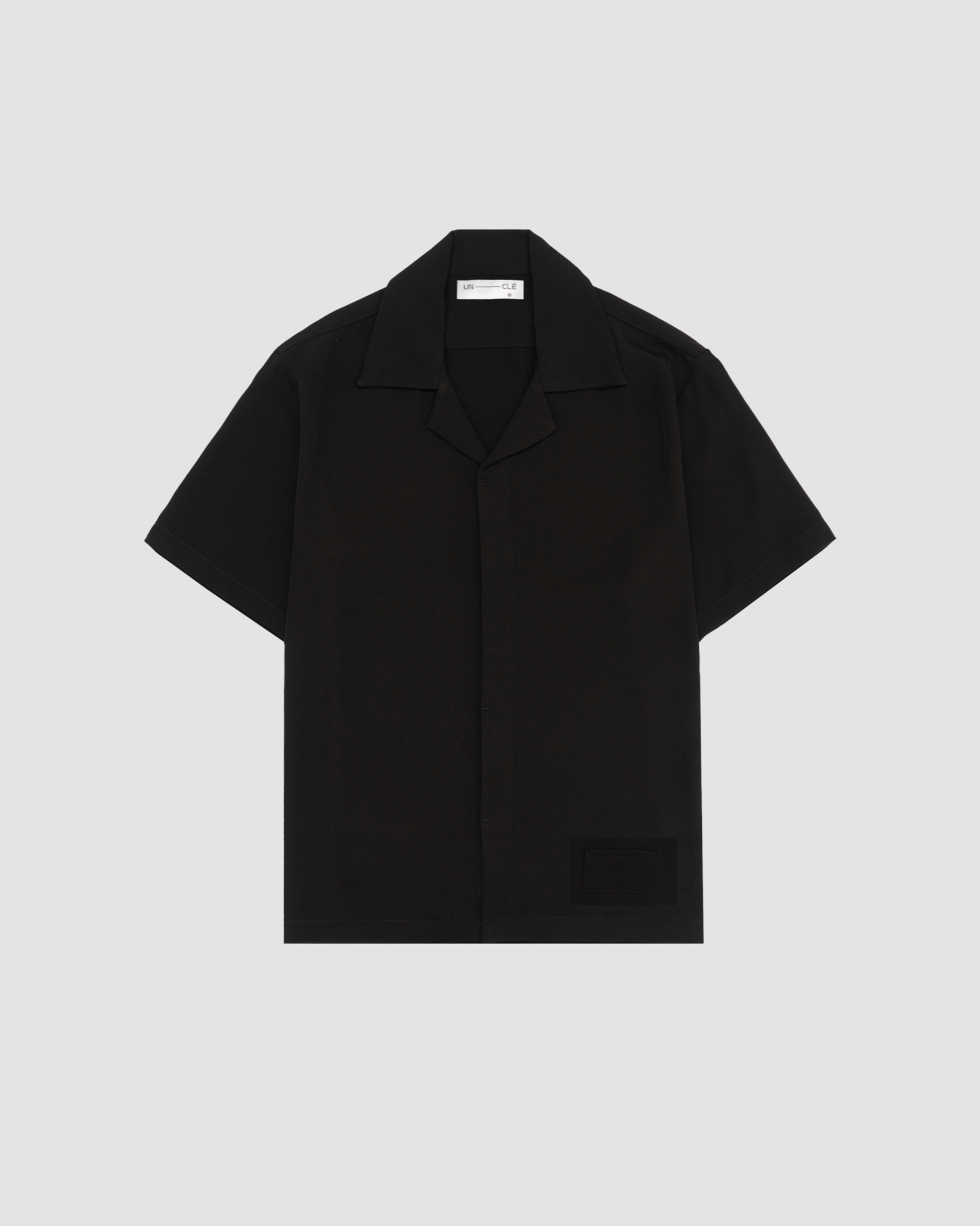 UNCLÉ Black Murad Cuban Shirt