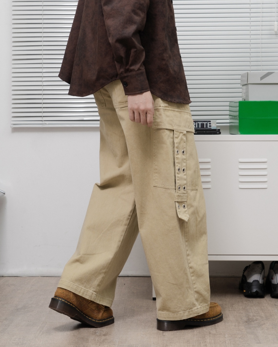 Selected Beige Goodly Cargo Pants