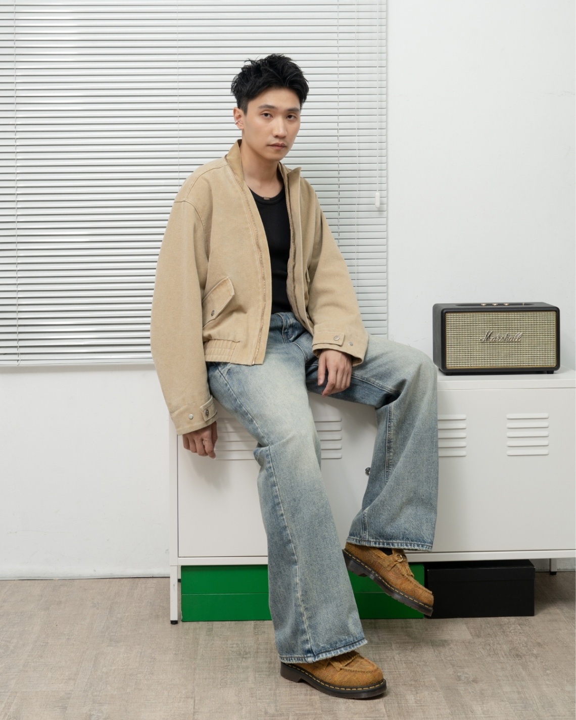 Selected Beige Lotus Khaki Jacket