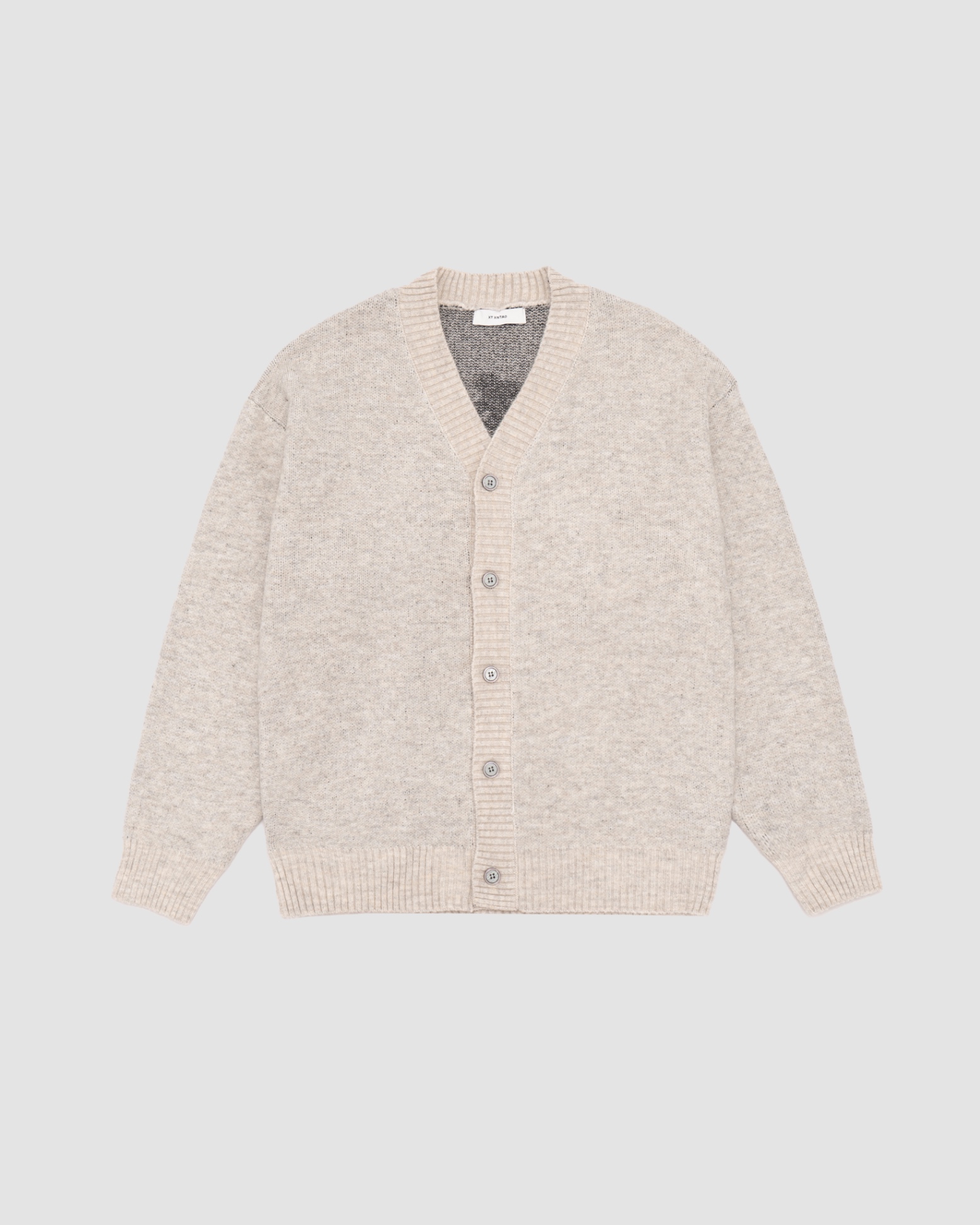 XT 5077 Grey Fleurie Cardigan