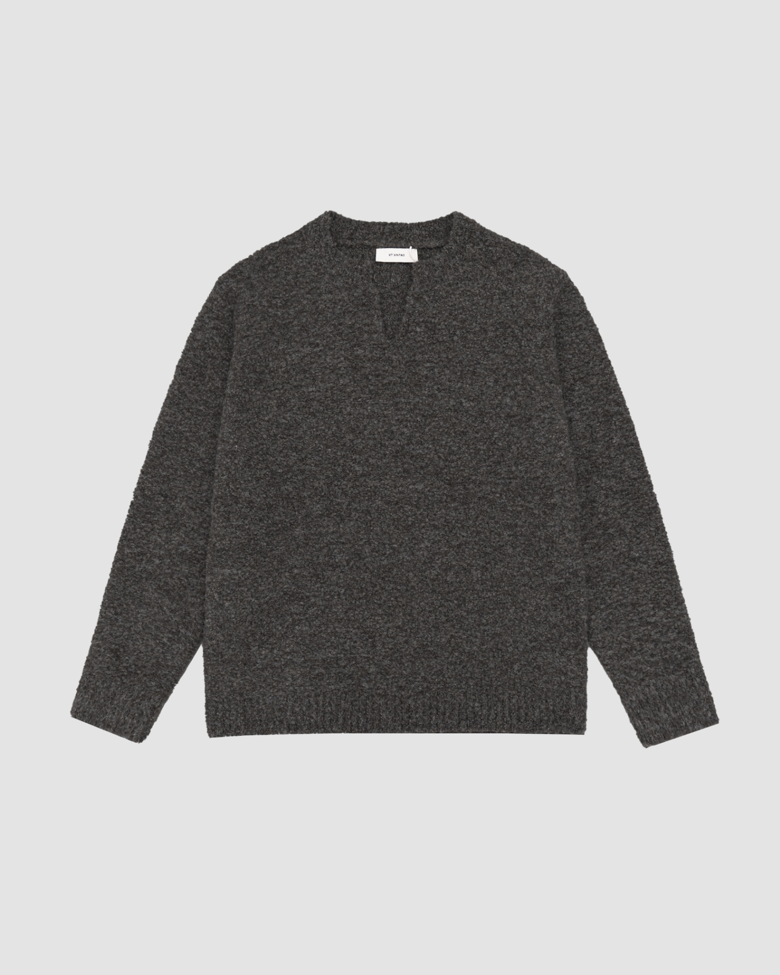 XT 5278 Black V-cut Crewneck