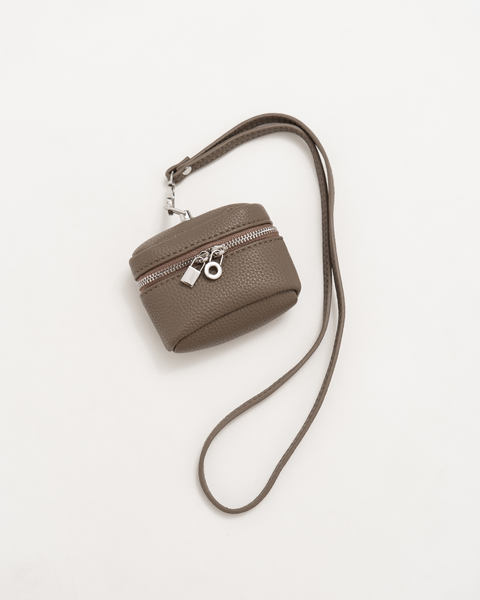 Selected Brown Podo Lanyard Pouch