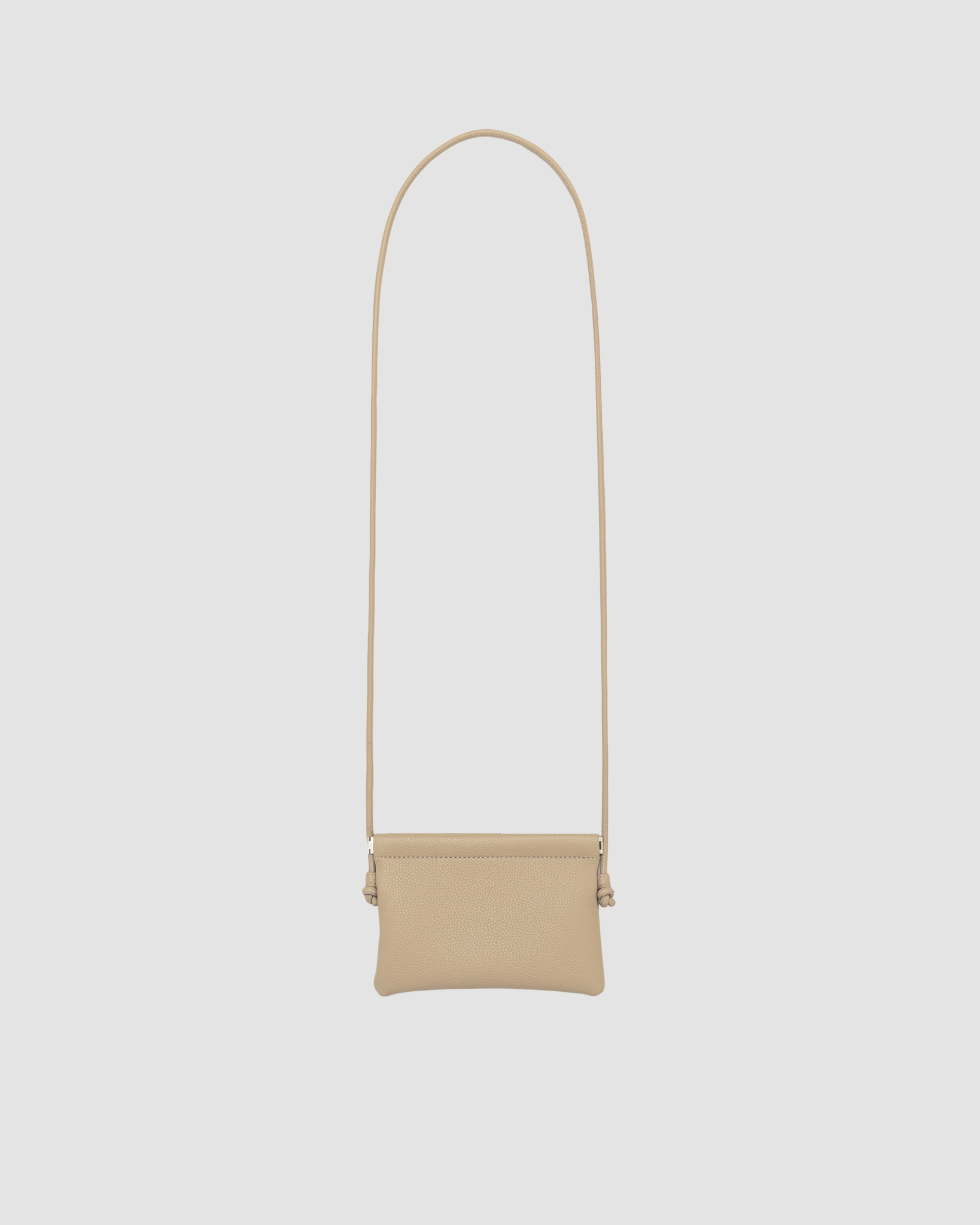 Selected Beige Coin Bag