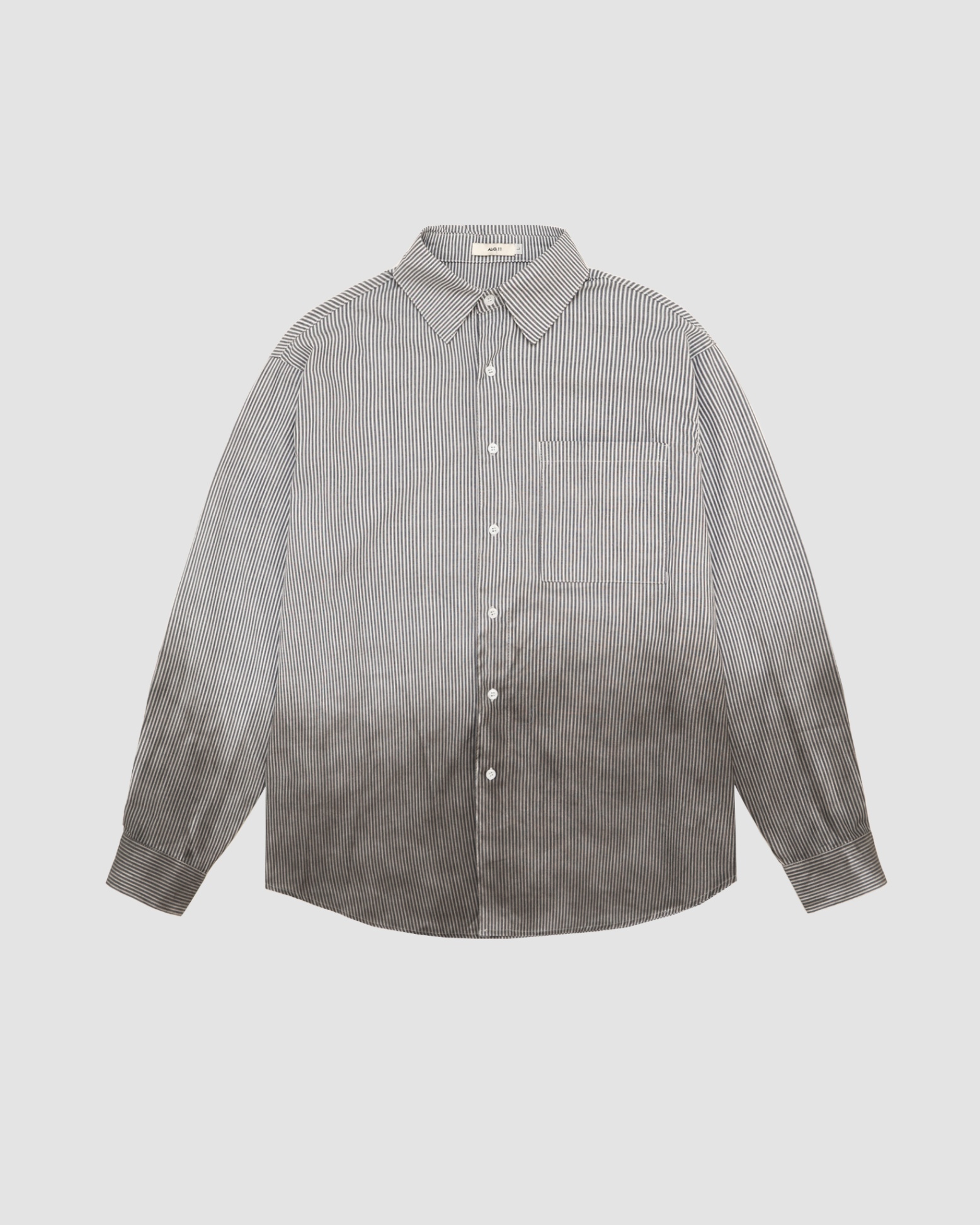 Selected Stain Stripes Shirt