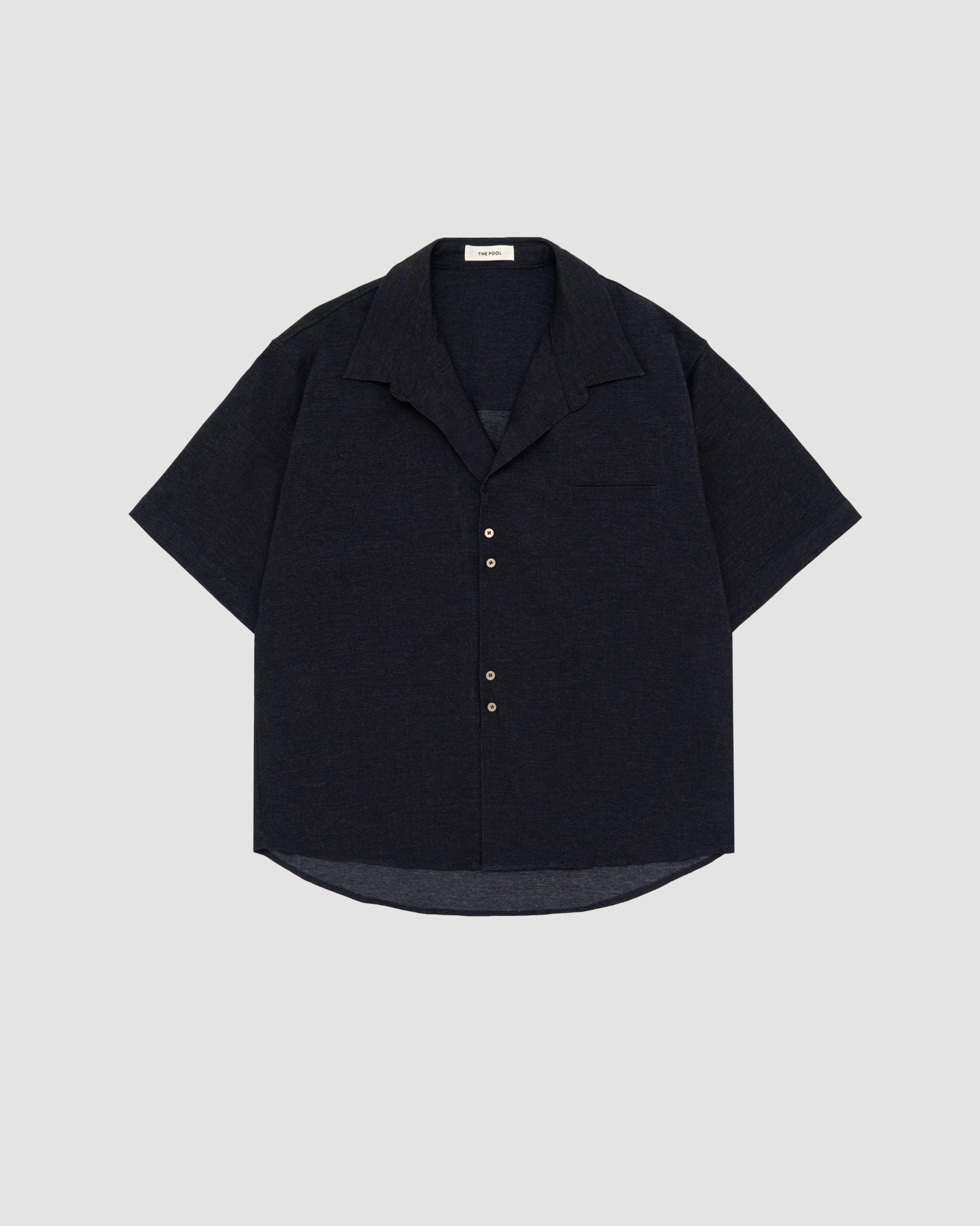 Selected Navy Cross Button Shirt