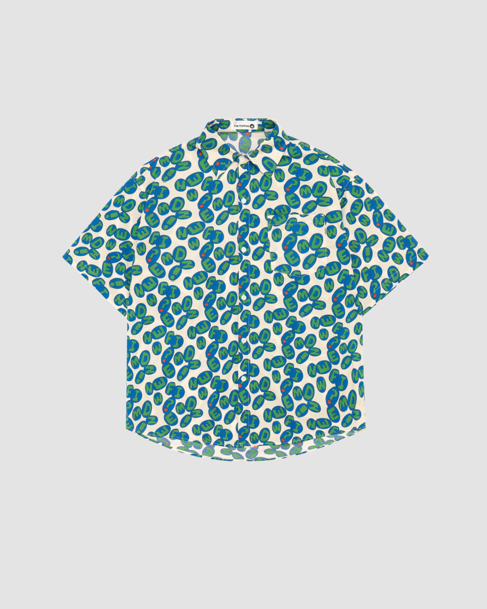 Selected Green Popart Shirt