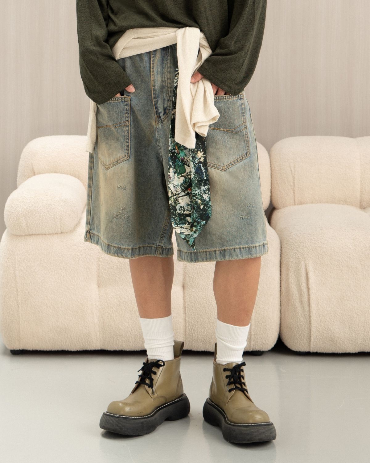 Selected Dirt Shorts