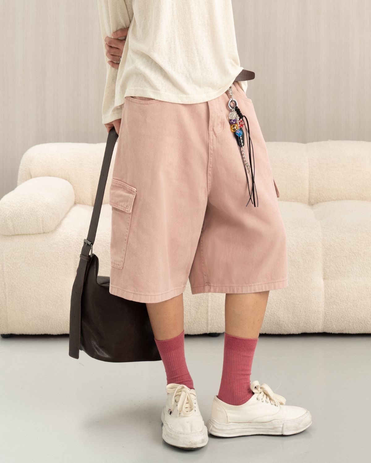 Selected Pink Pos Shorts