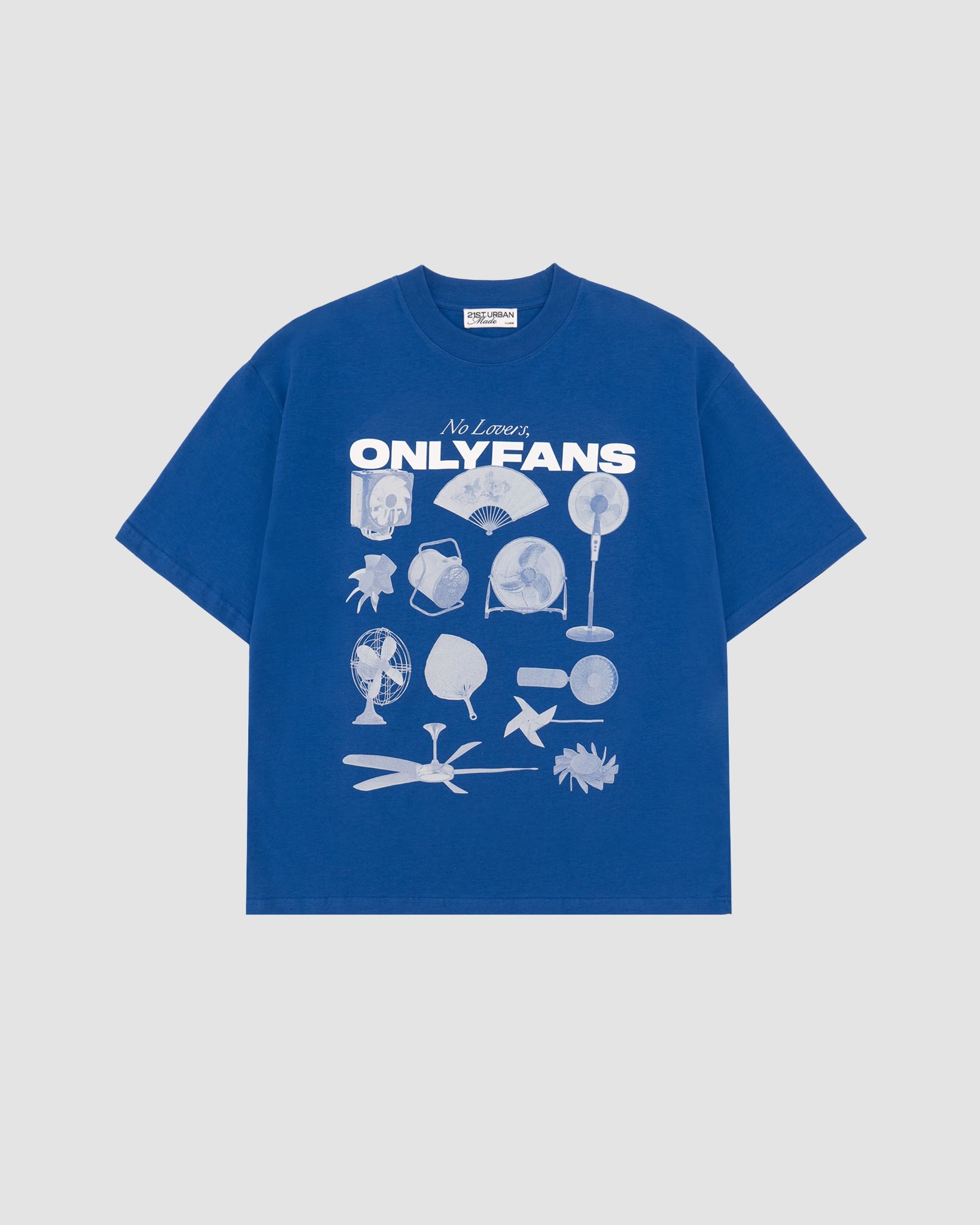21ST URBAN Blue Only Fans T-shirt