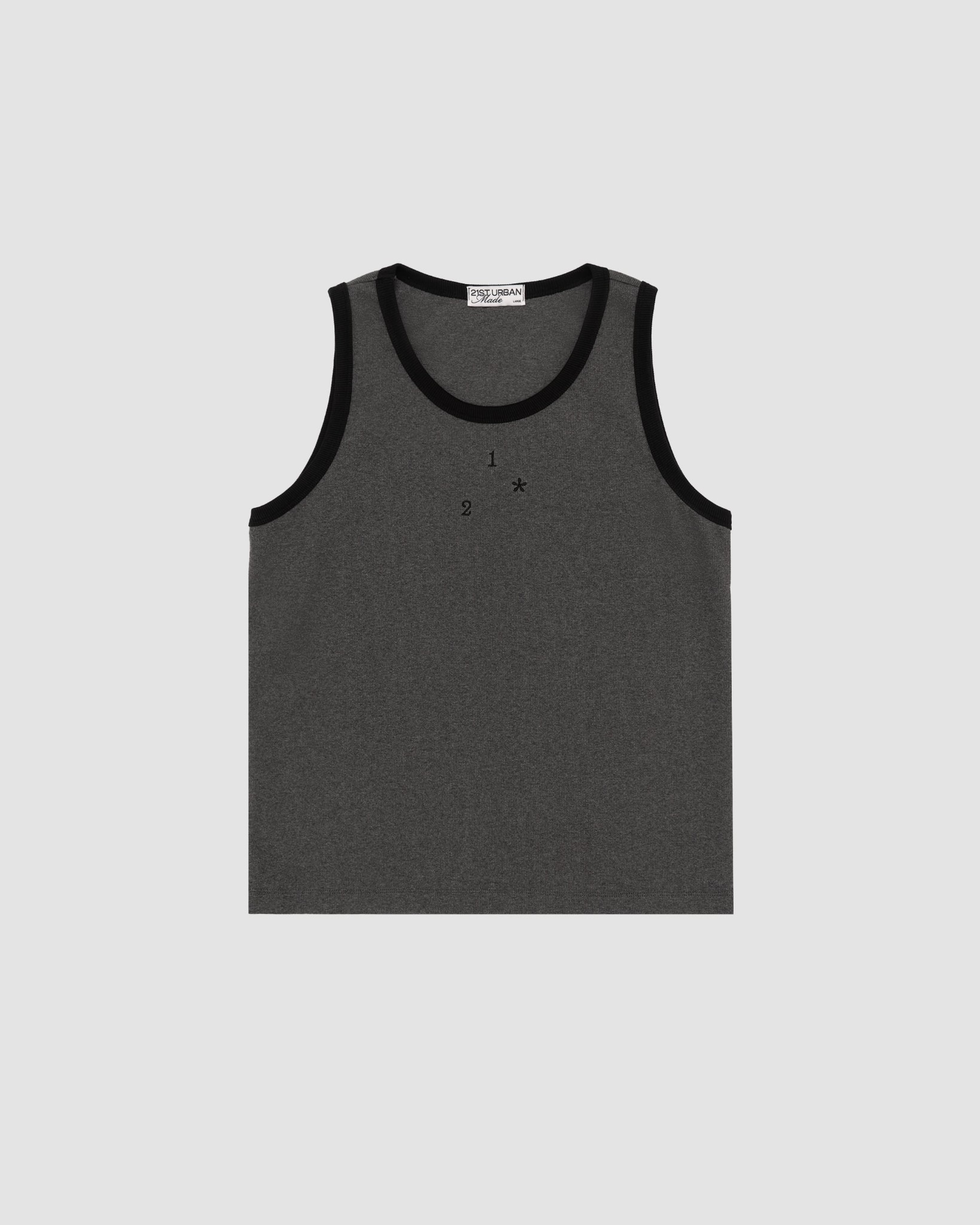 21ST URBAN Grey Classic Graft Tanktop