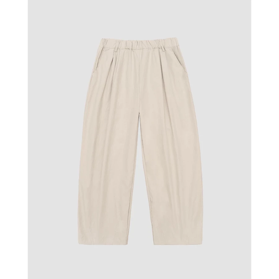 UNCLÉ Beige Bulle Pants