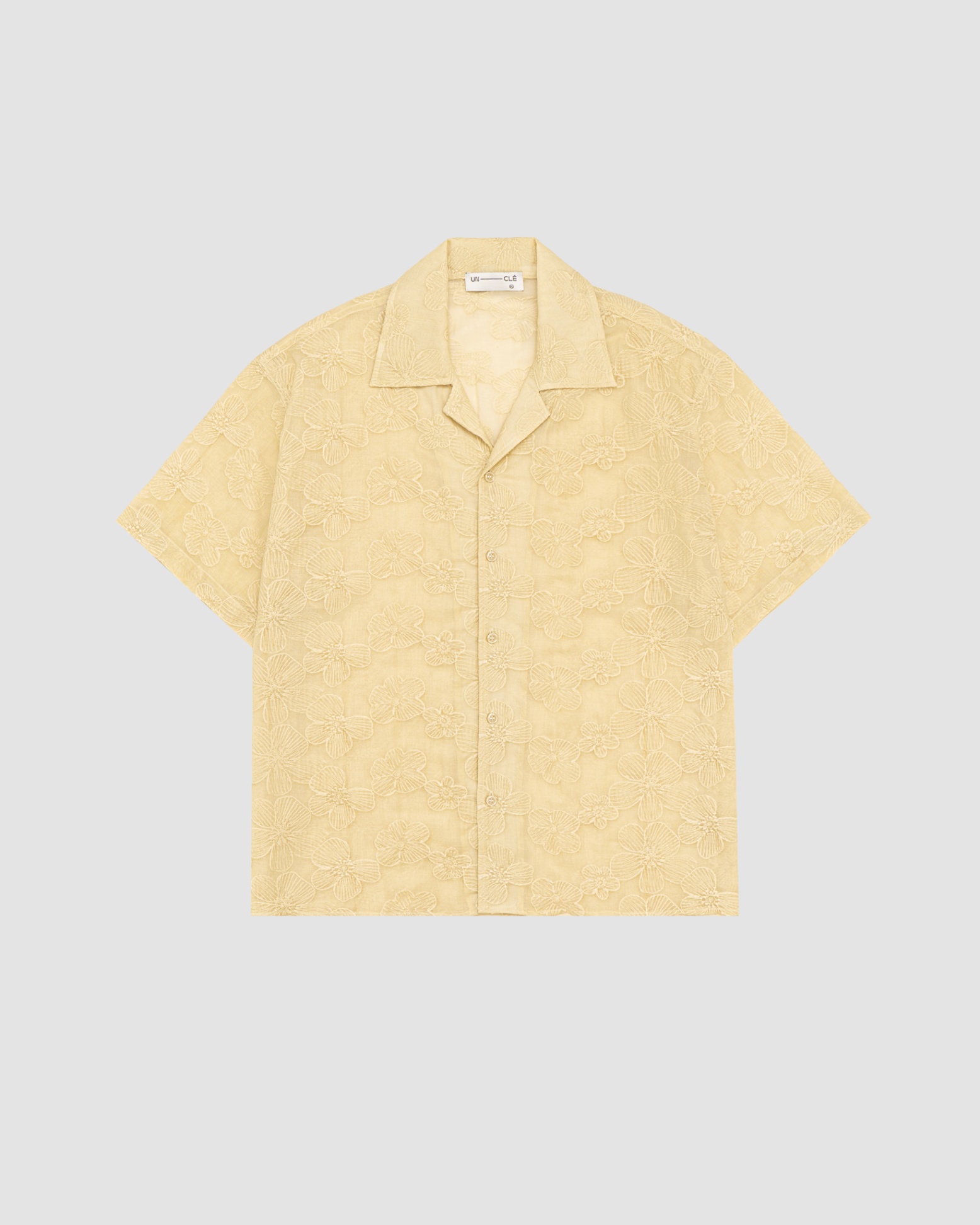 UNCLÉ Yellow New Soie Shirt