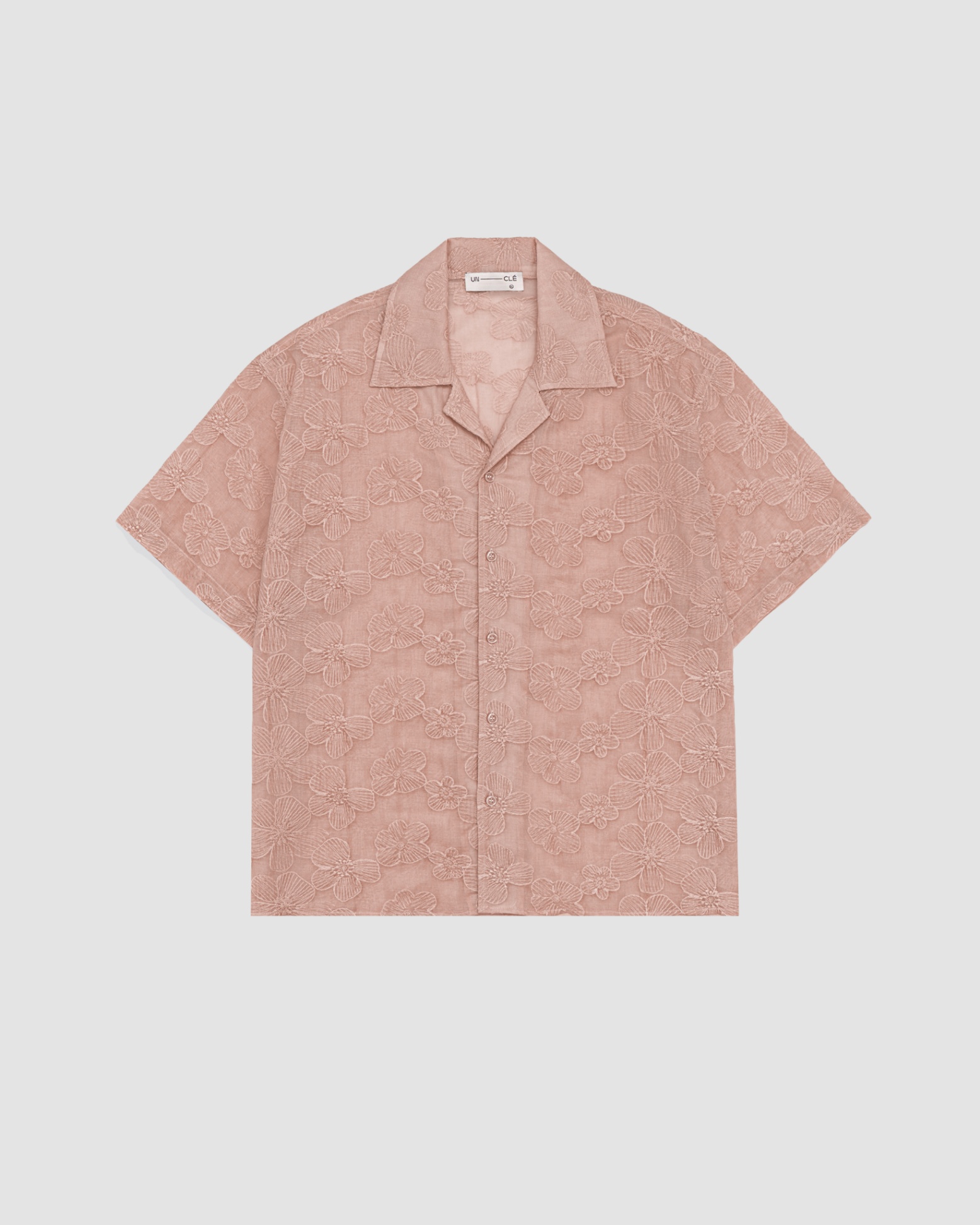 UNCLÉ Pink New Soie Shirt