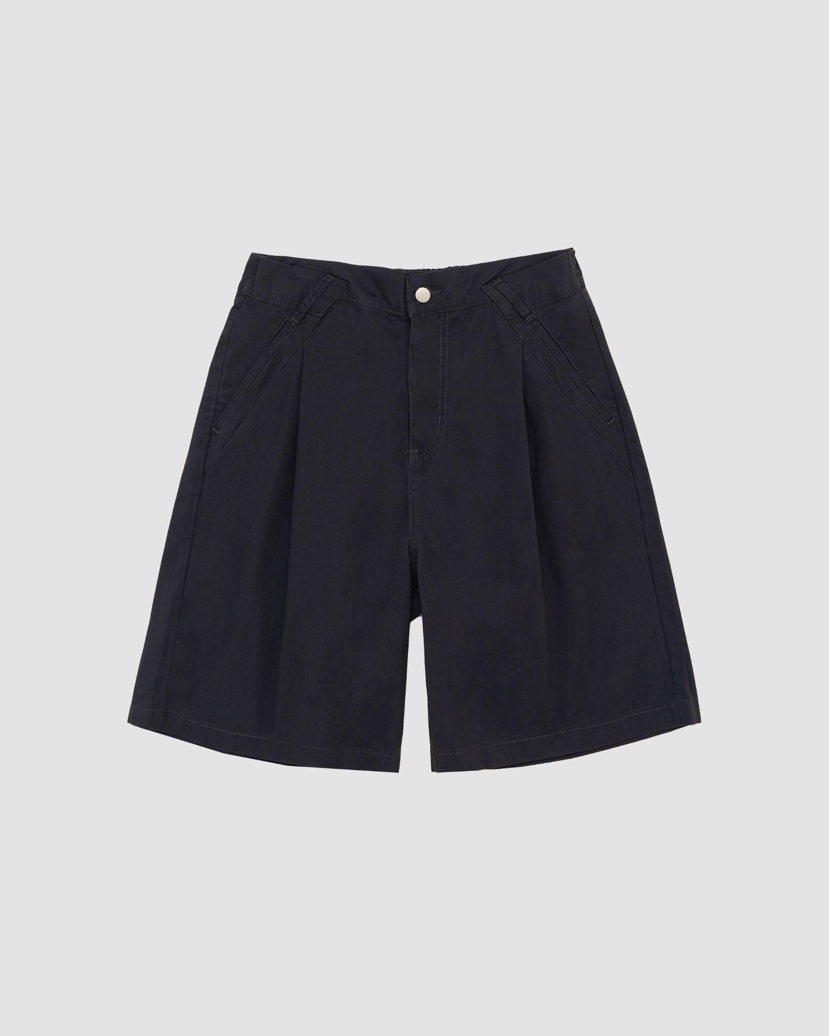 Selected Navy Bre Shorts