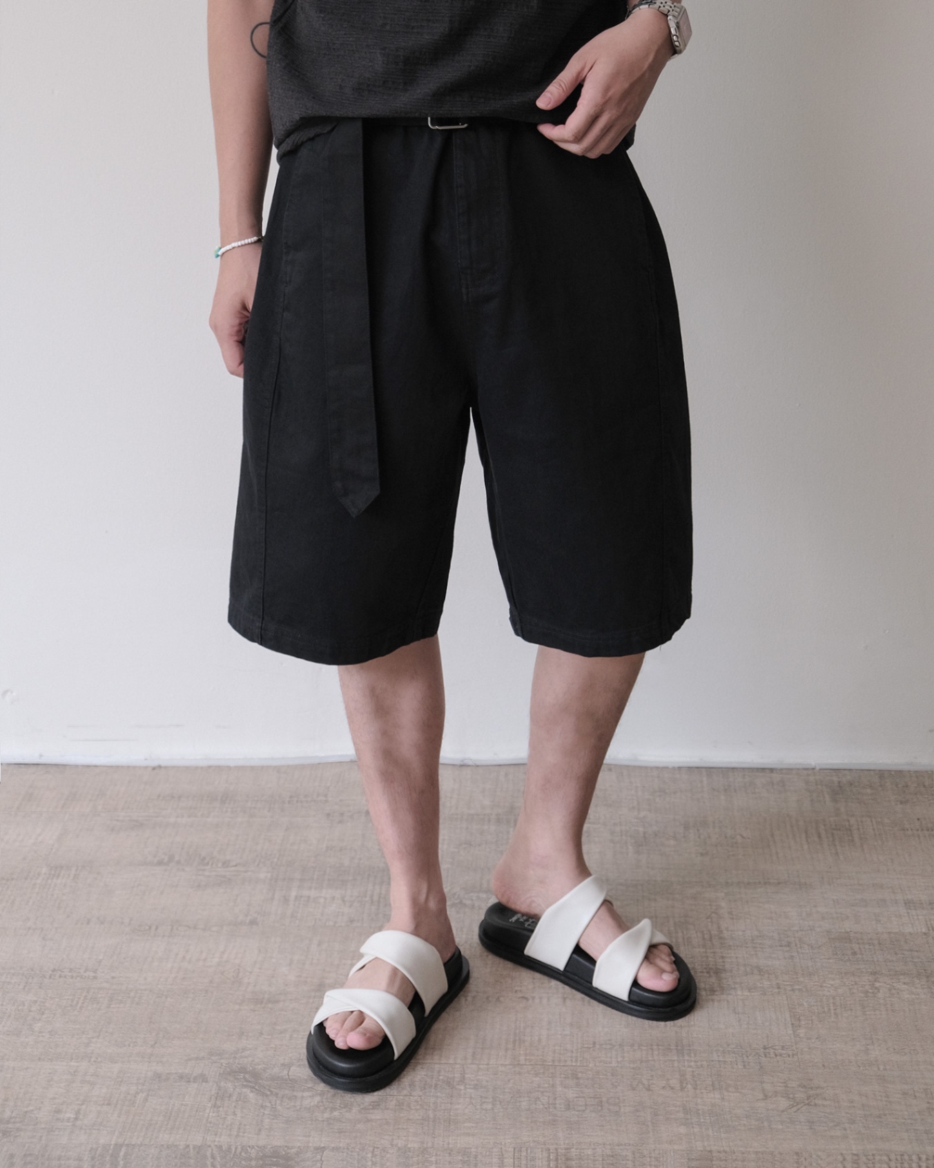 UNCLÉ Black Lemai Shorts