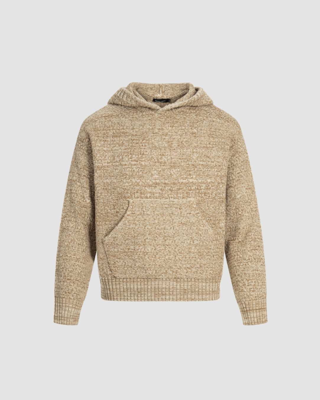 Selected Brown Sosa Knit Hoodie