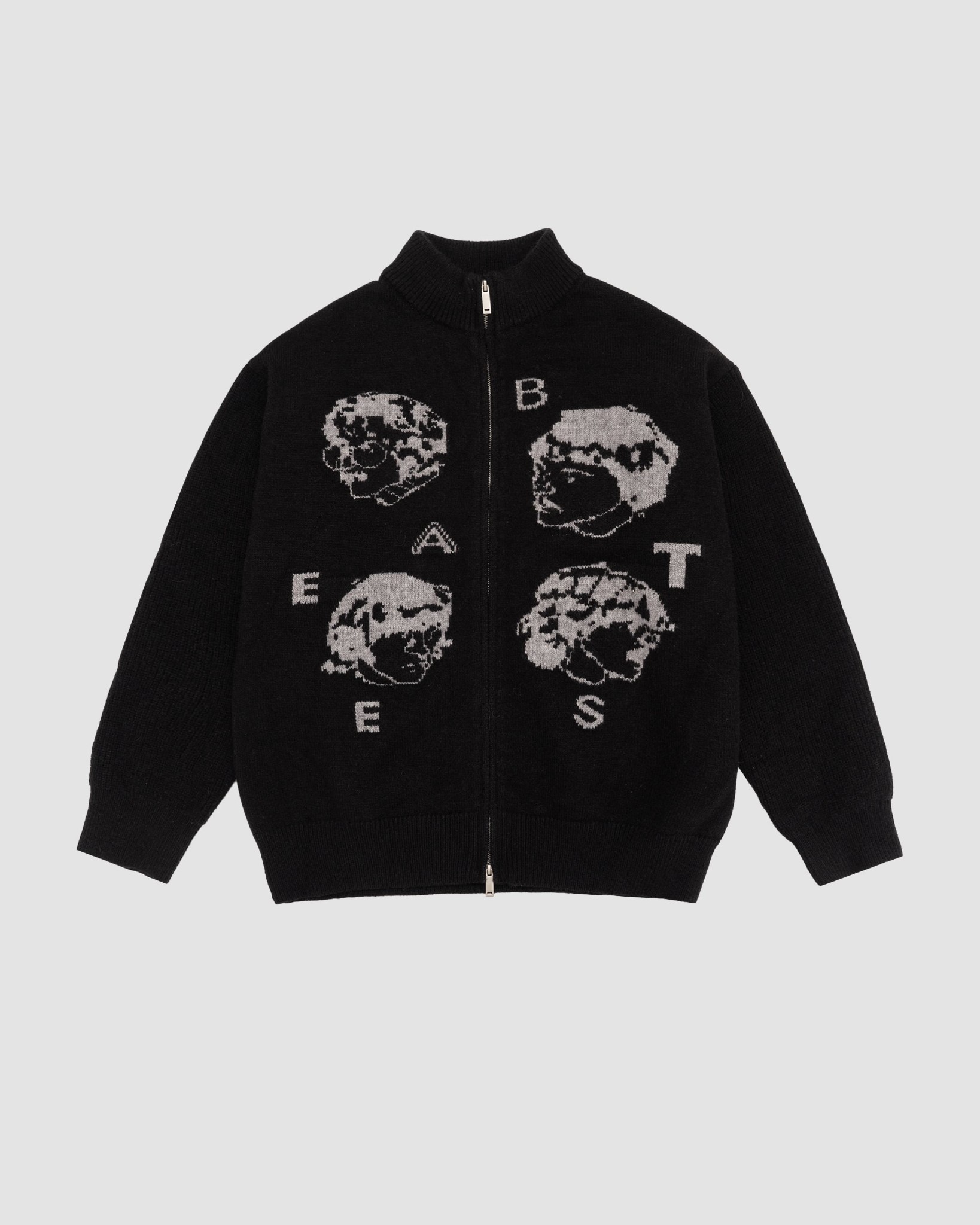 Selected Black Beatles Knit Jacket
