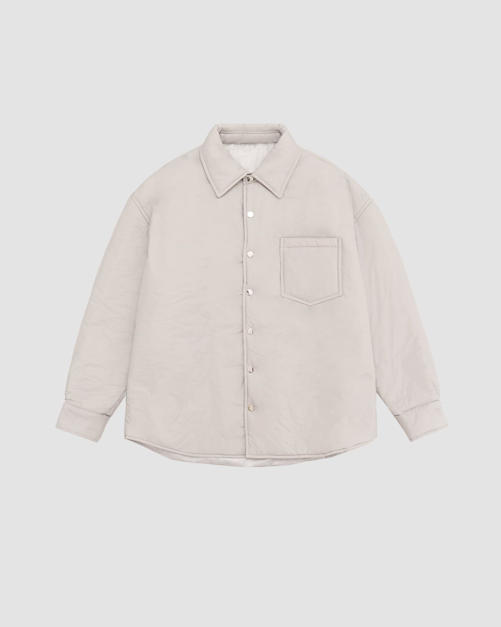 Selected Grey Dandy Shirt Jacket