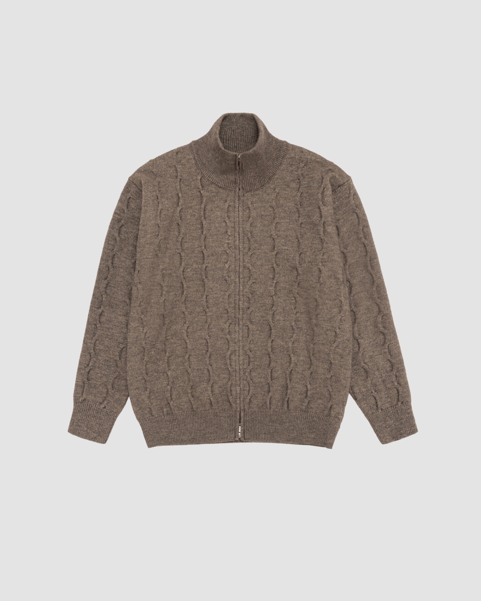 Selected Beige Knot-knit Jacket