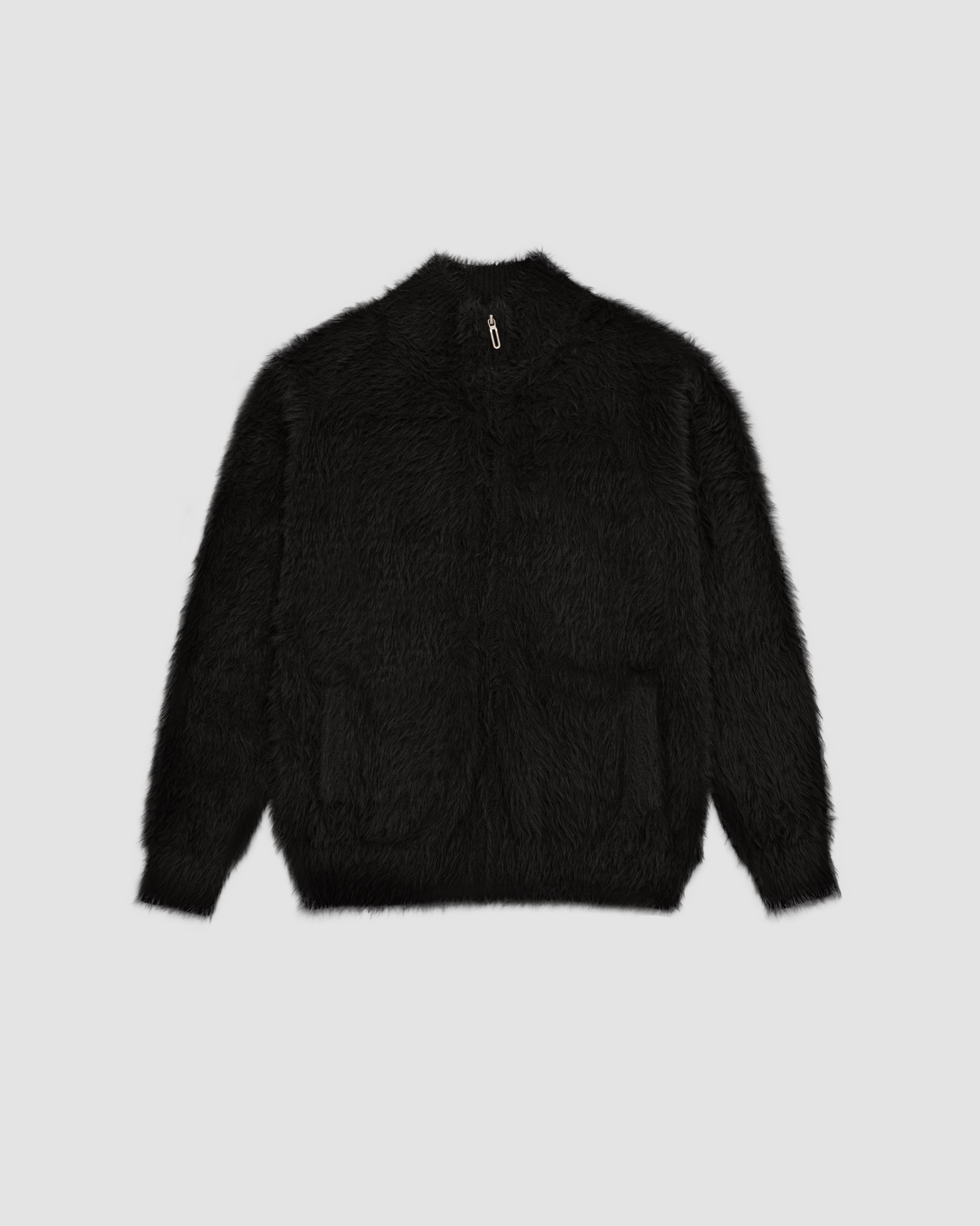 Selected Black Fur-fur Jacket