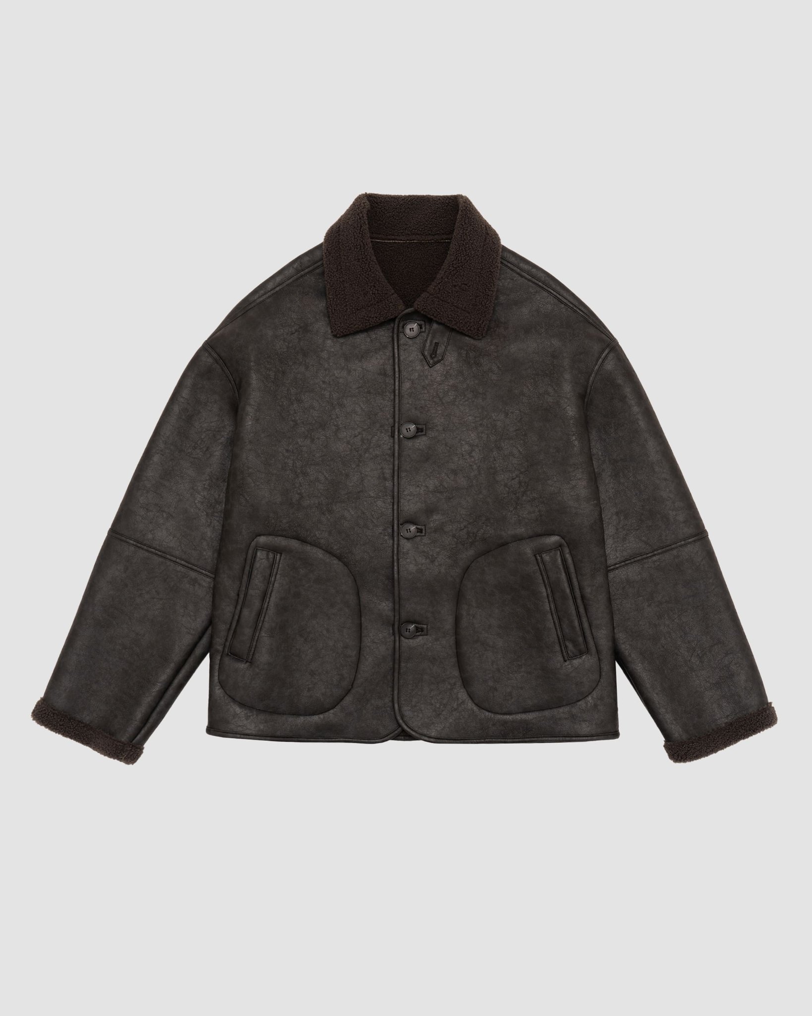 Selected Black Pamel Leather Jacket