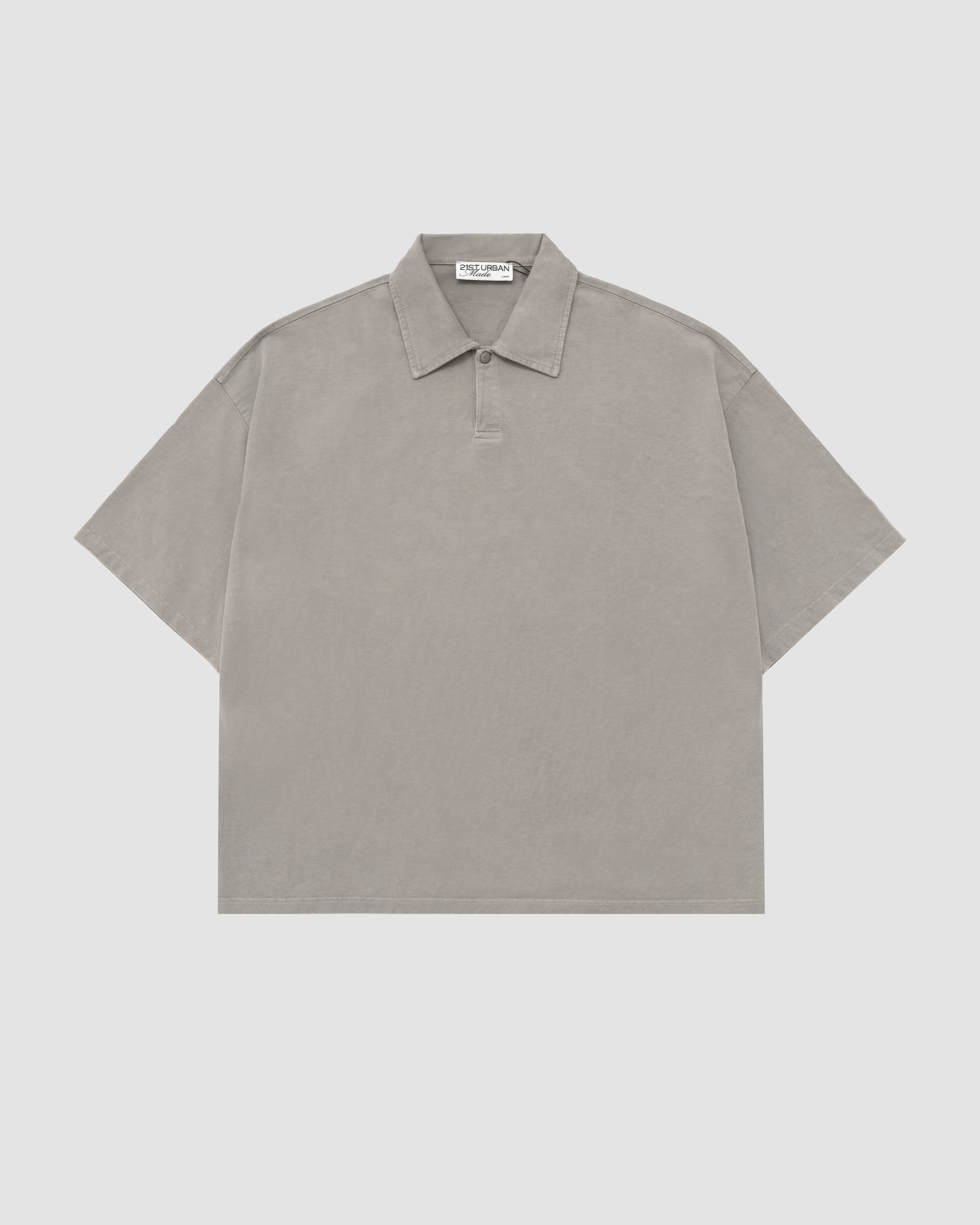 21ST URBAN Grey Box Wash Polo