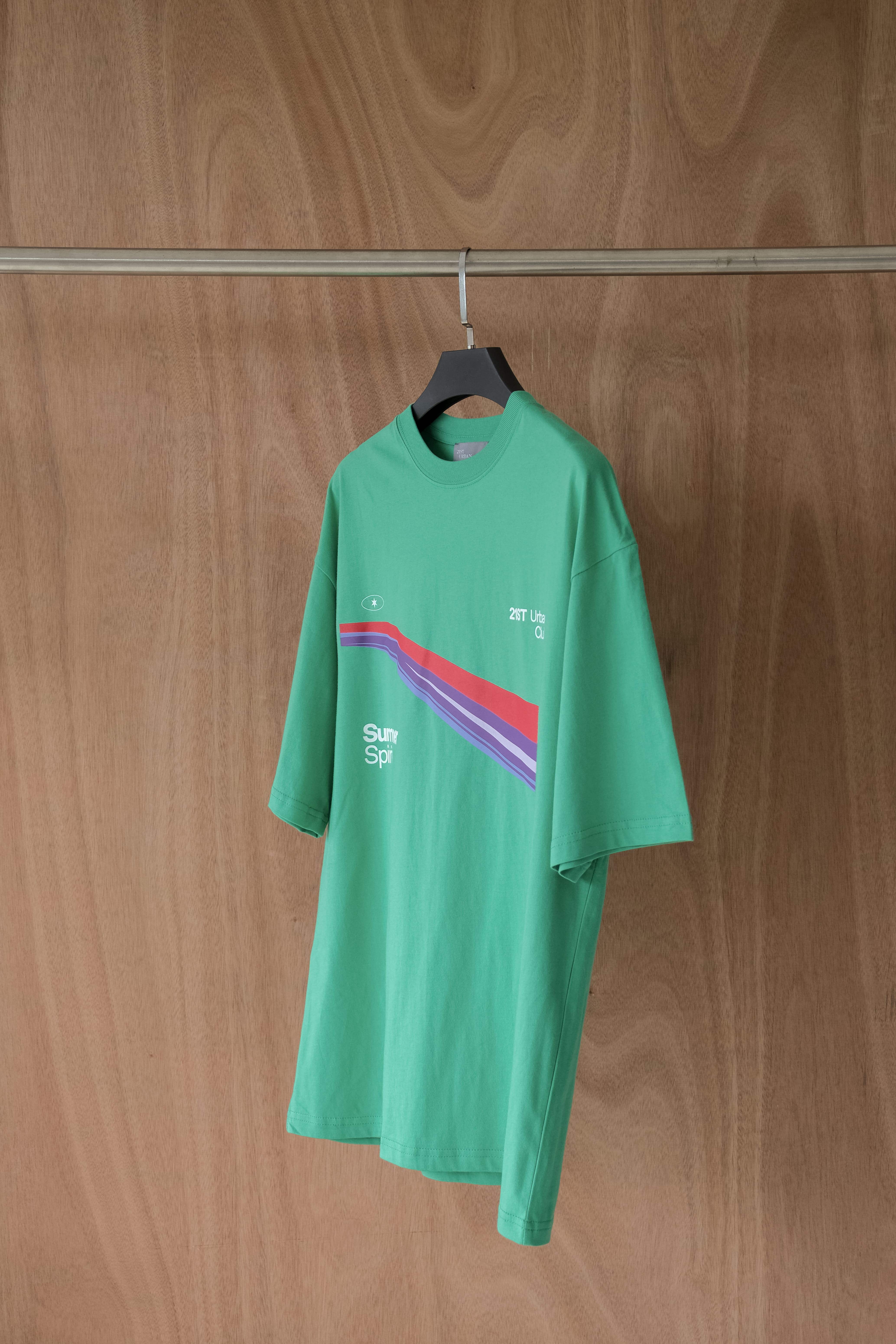 21ST URBAN Mint Green Summer Spirit T-shirt