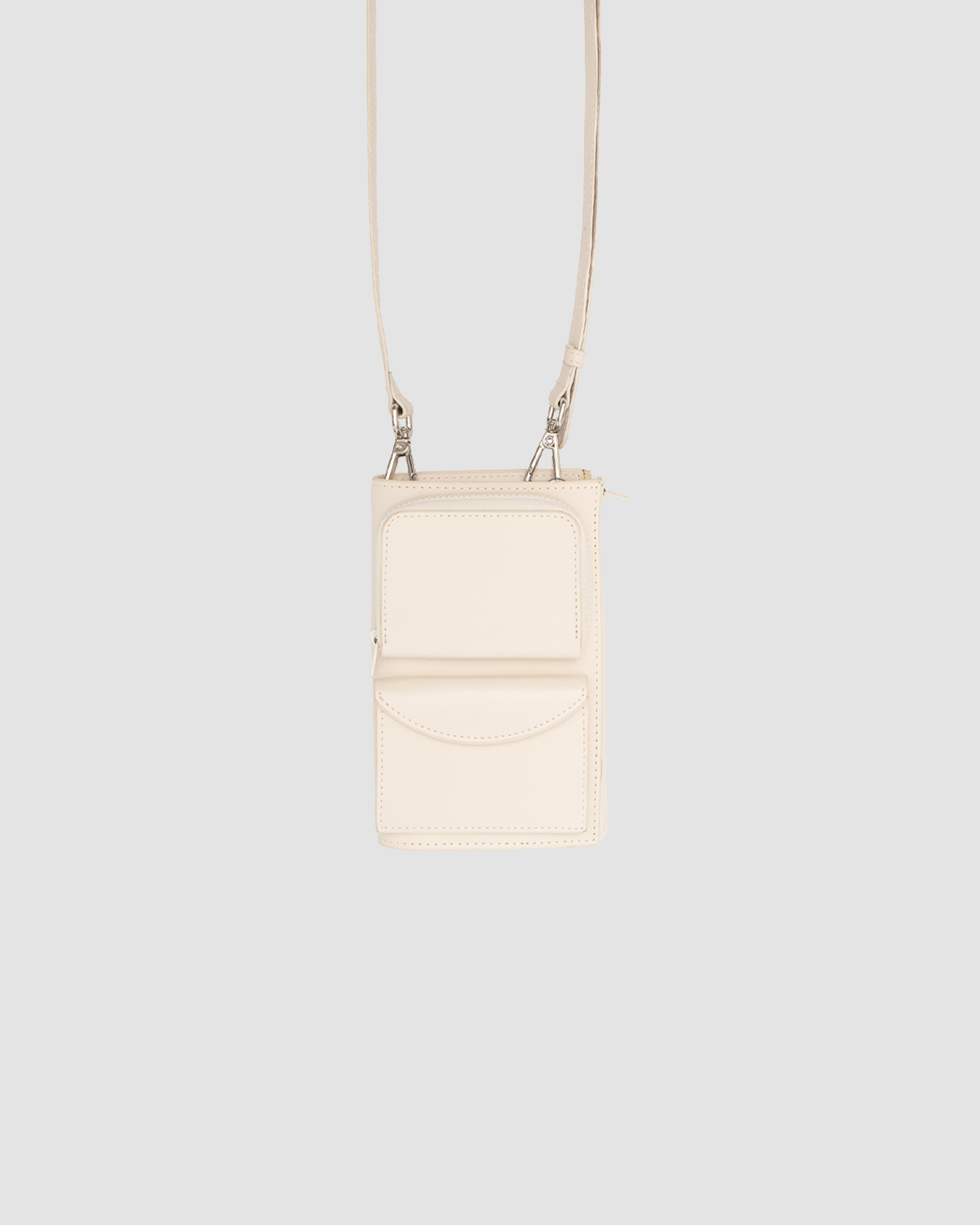 Selected Beige Walla Pouch