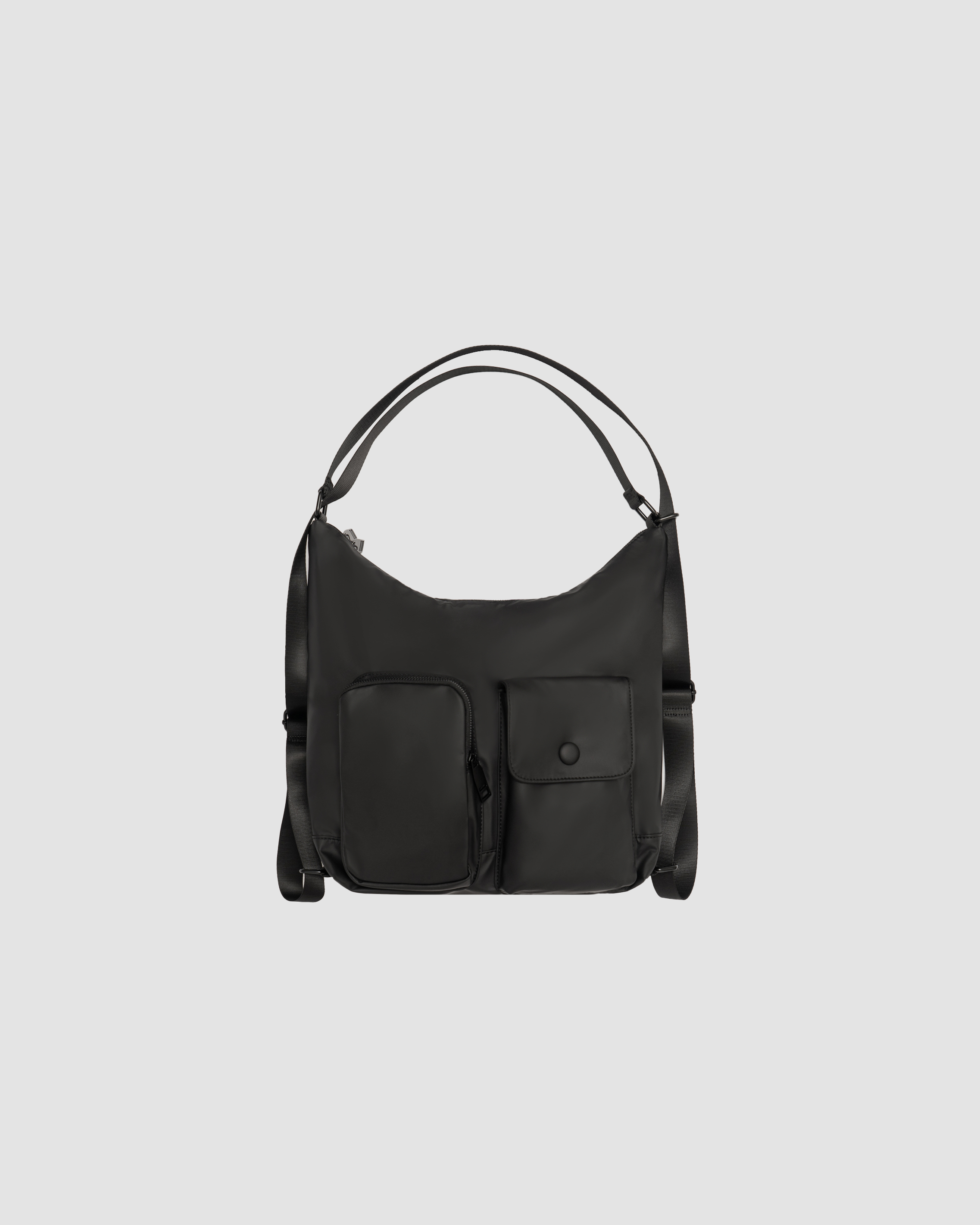 Selected Black Puska Shoulder Bag