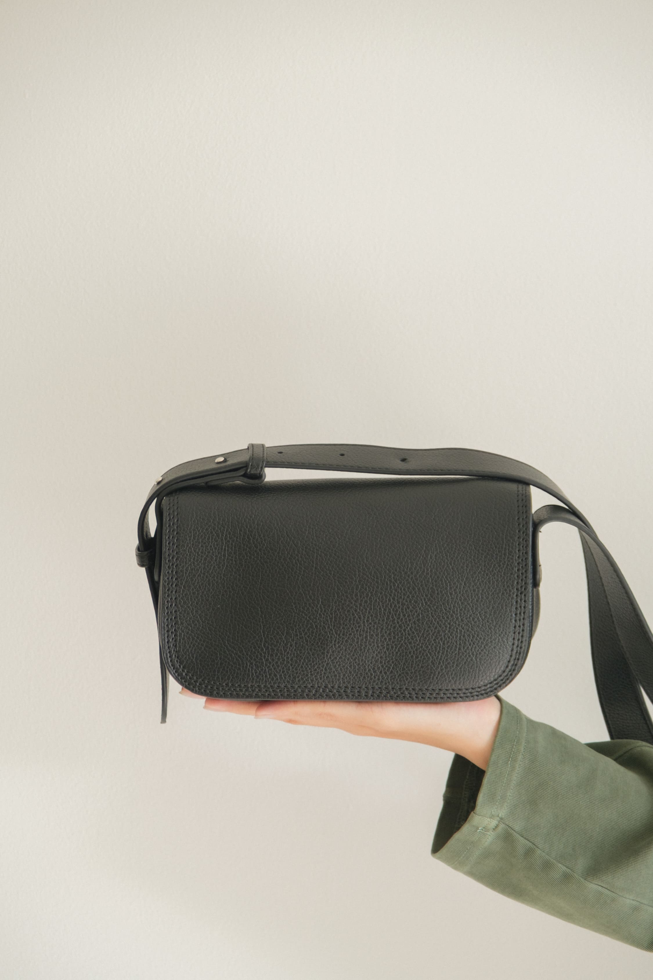 Selected Black Mini Partier Bag
