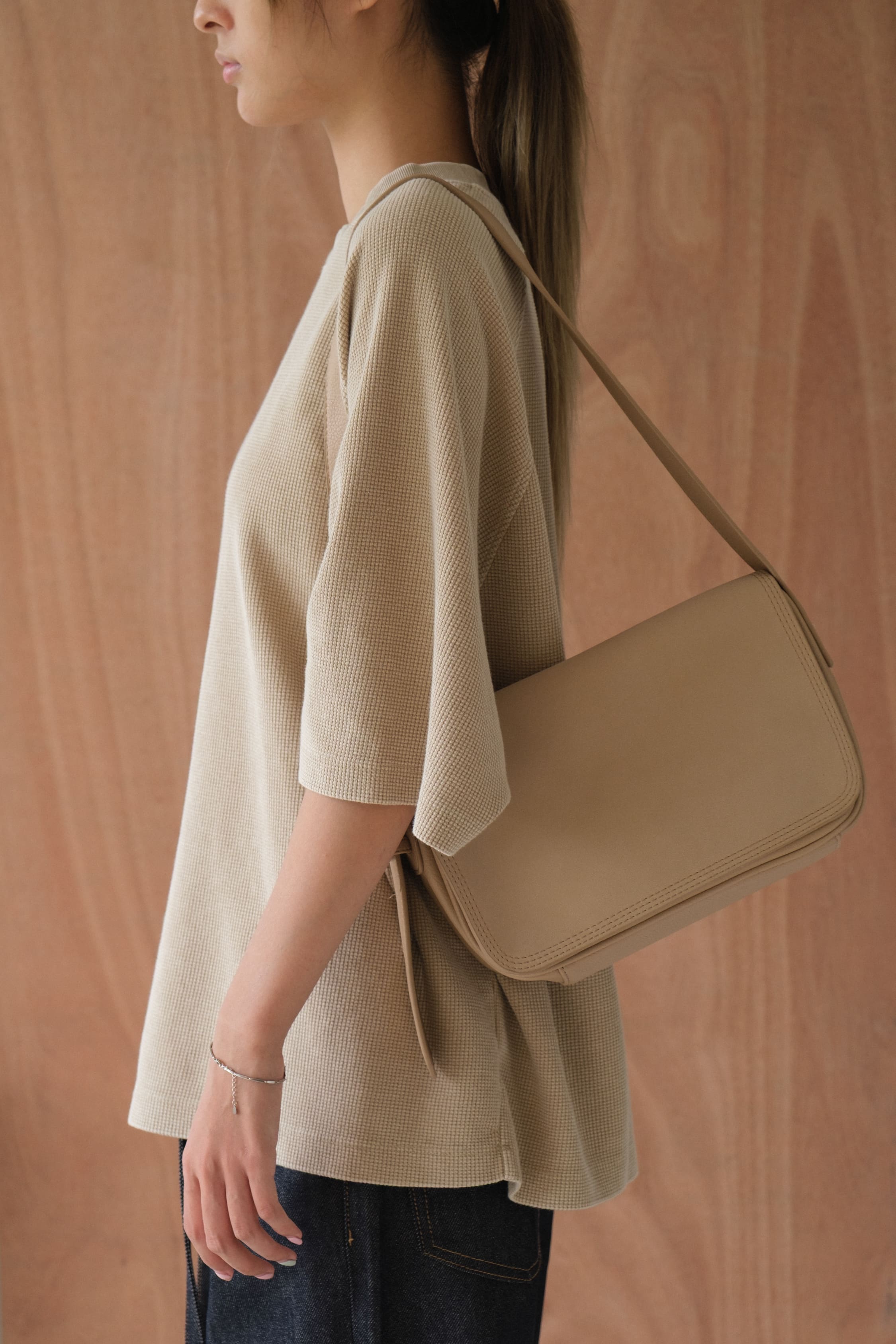Selected Beige Ser Bag