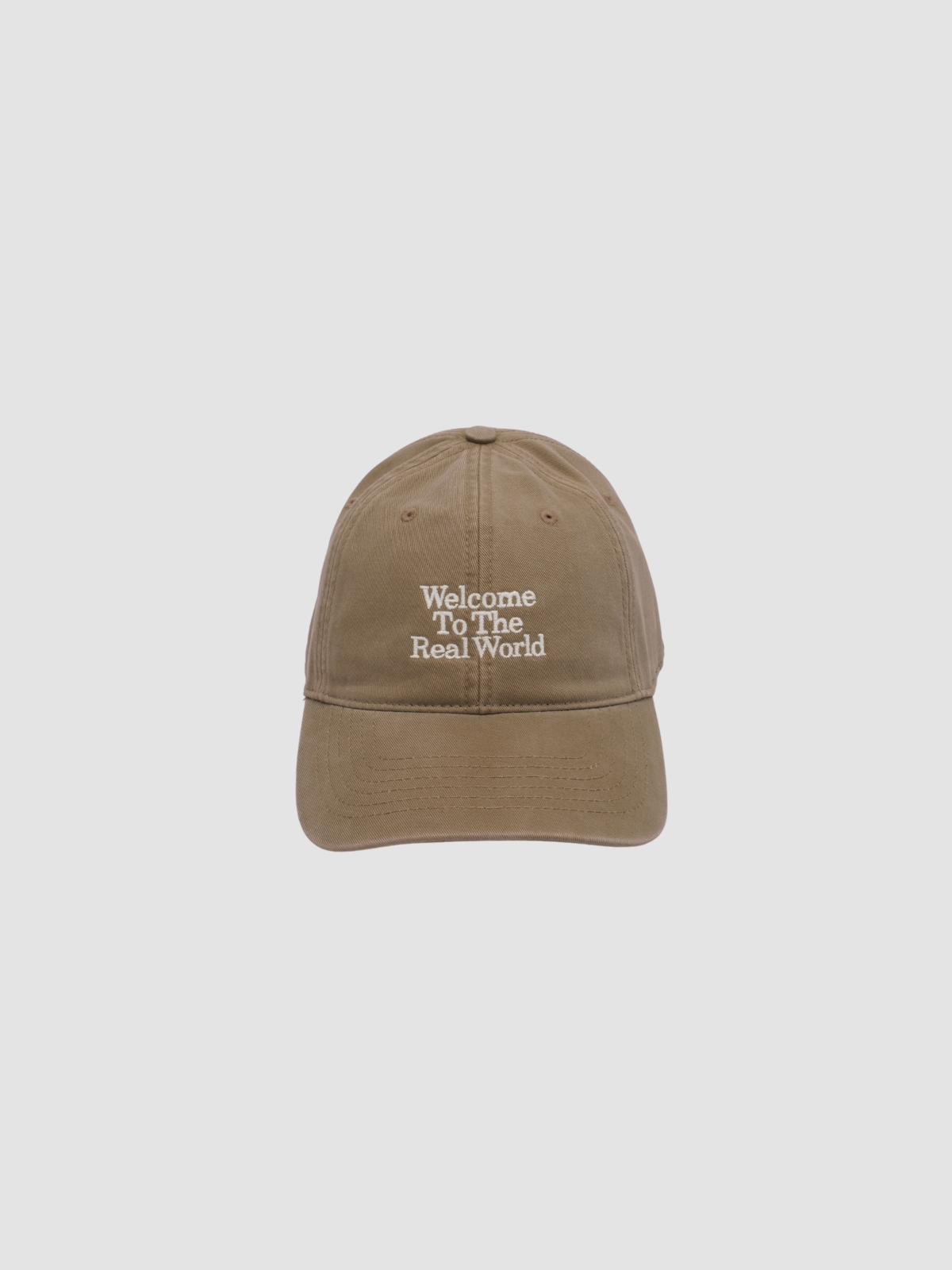 Selected Beige Real World Cap