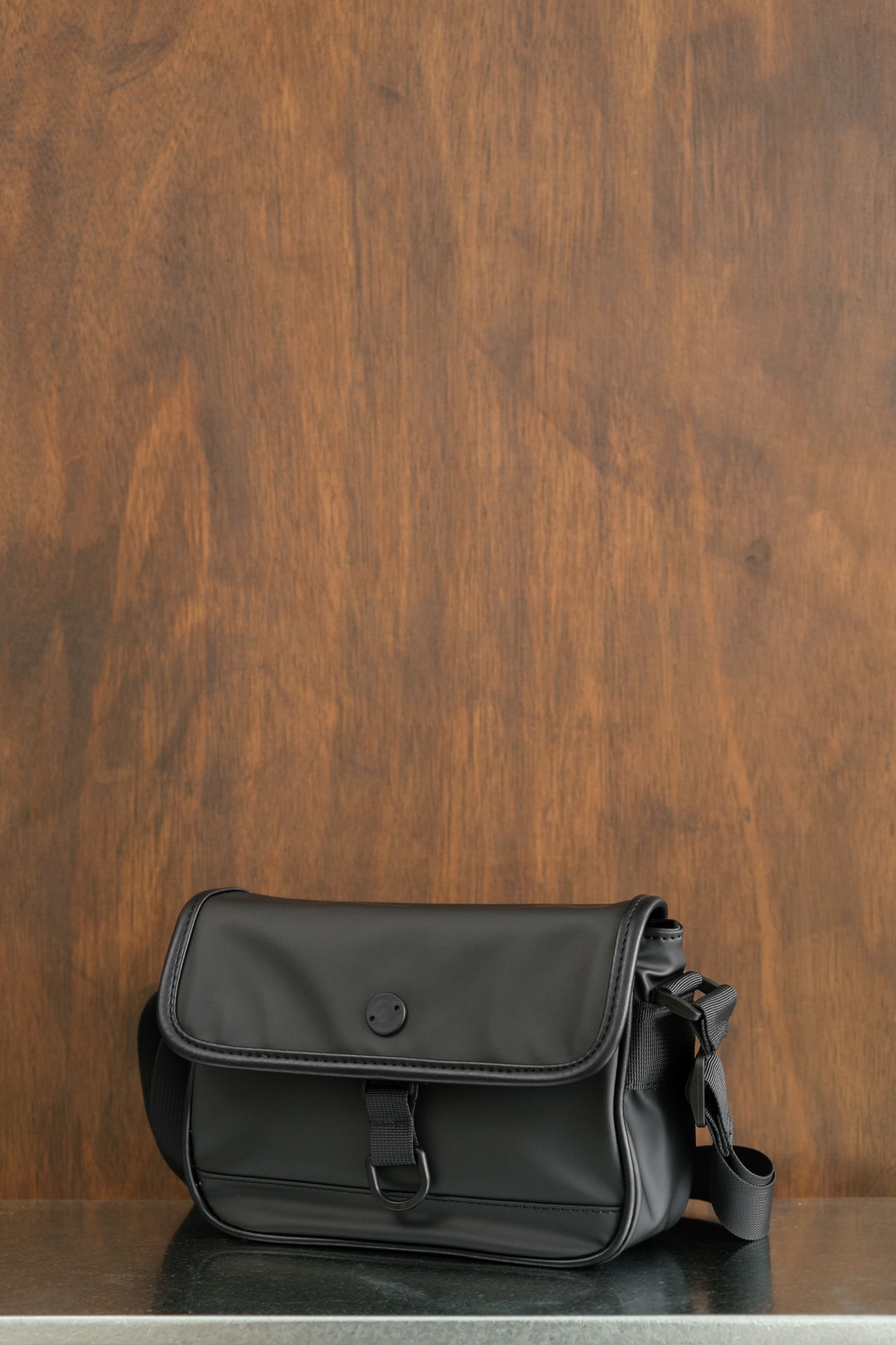 Selected Black Cassette Bag