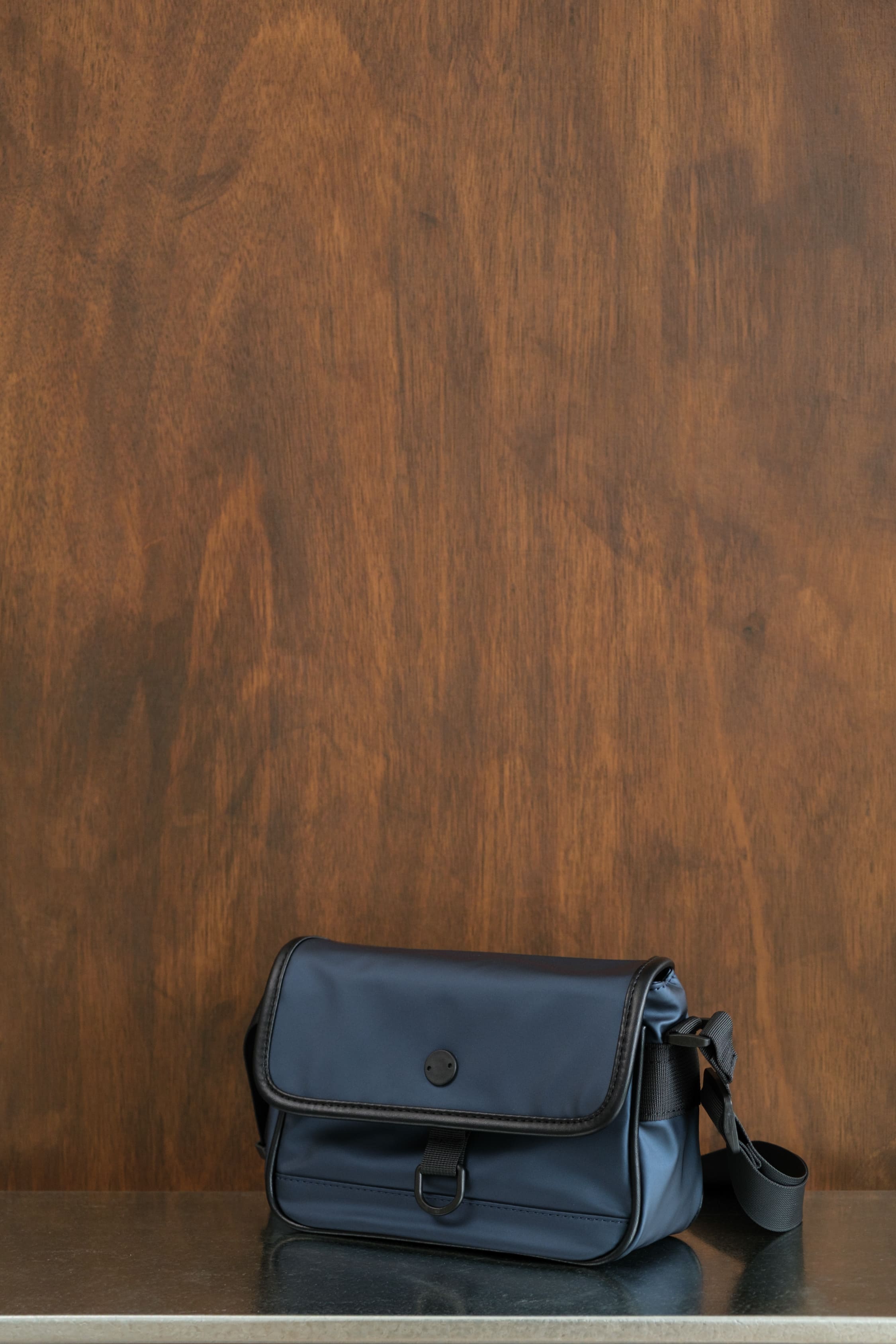Selected Navy Cassette Bag