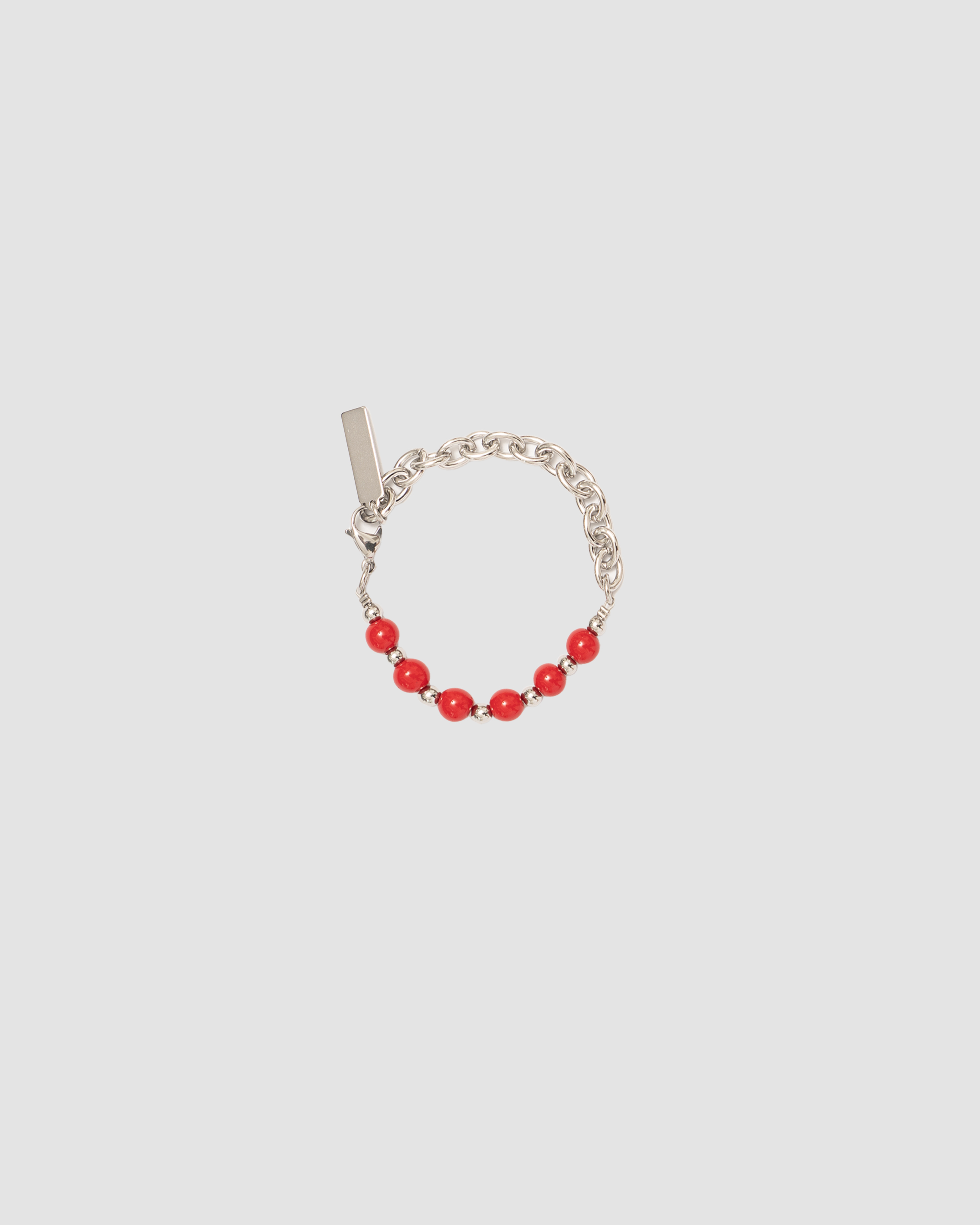 Selected Red Half Ball Bracelet