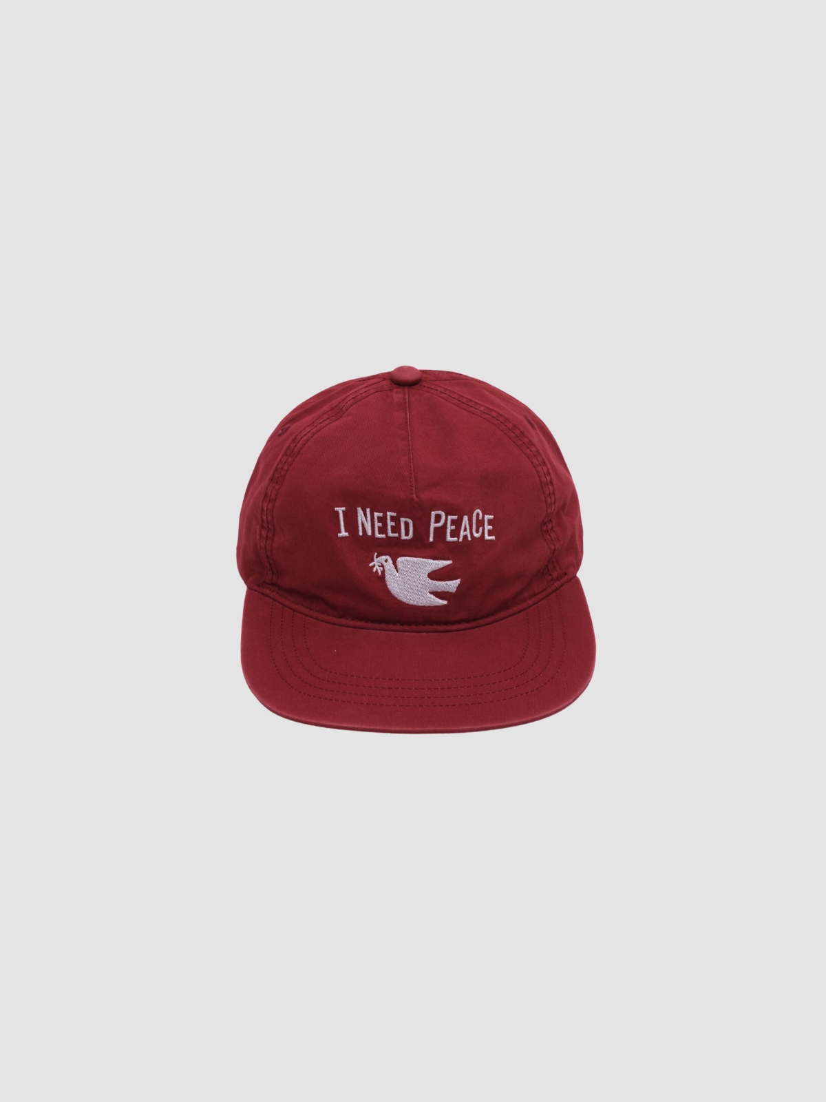 Selected Red Peace Cap