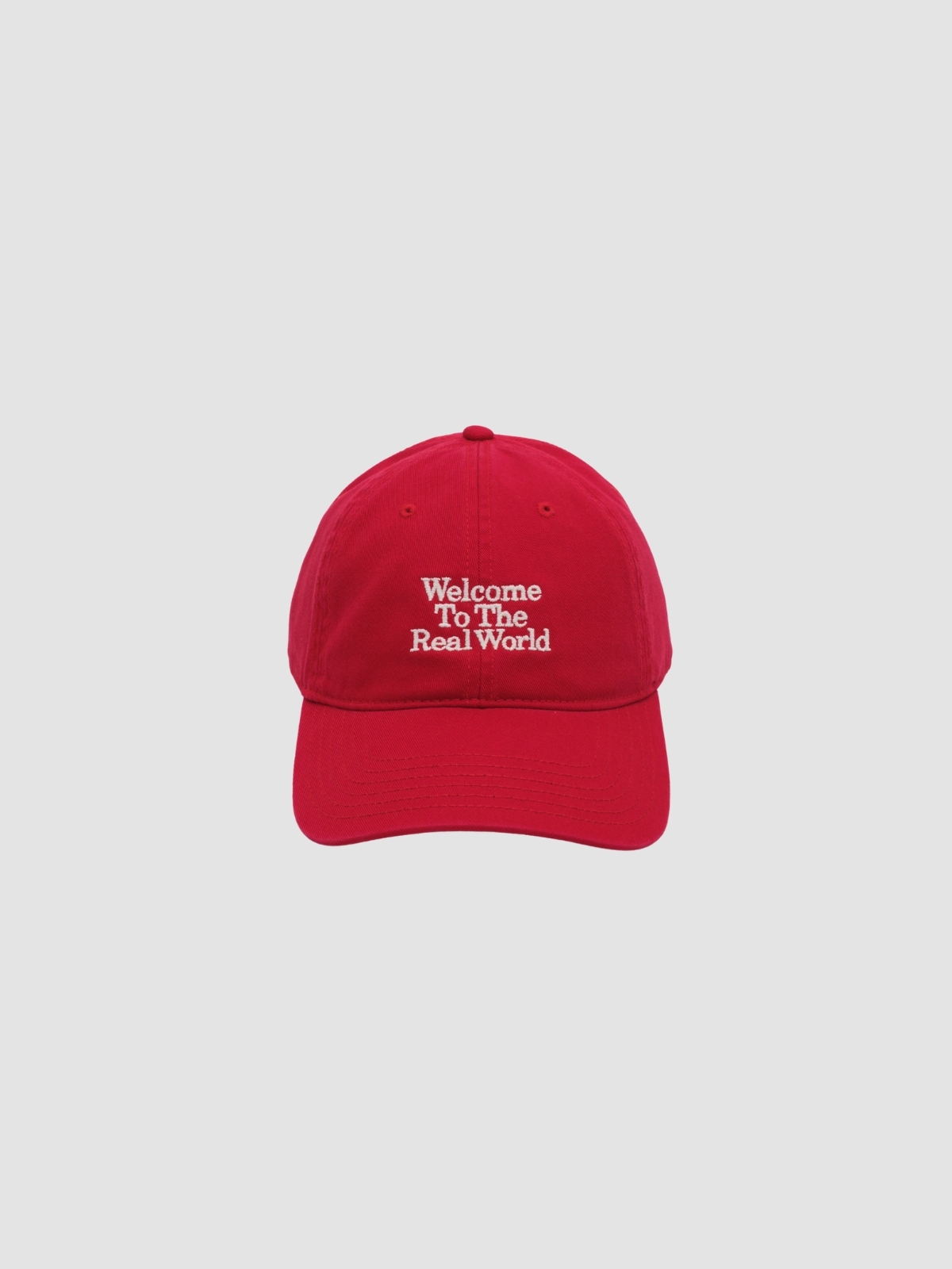 Selected Red Real World Cap