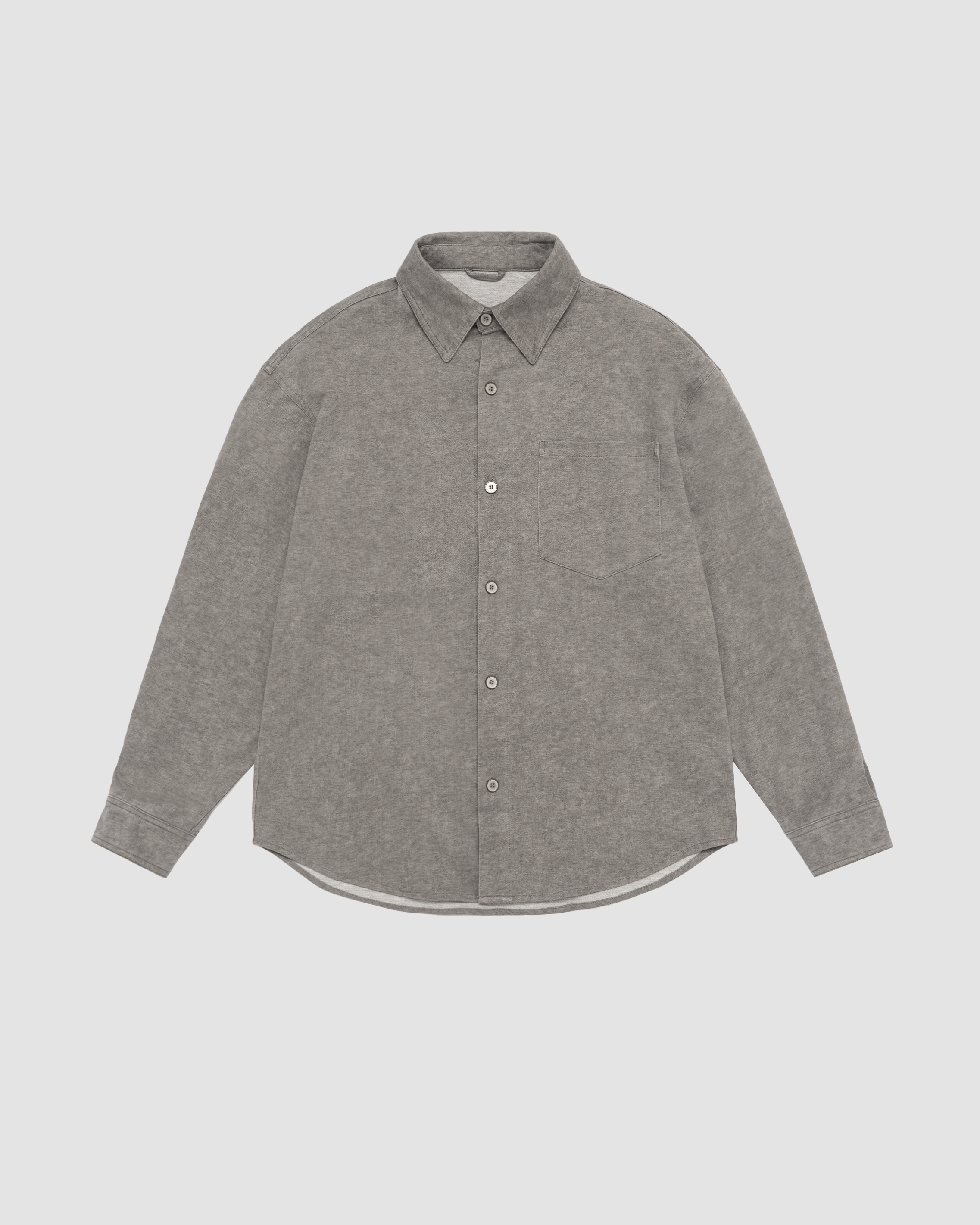 Selected Light Grey Wasco Shirt
