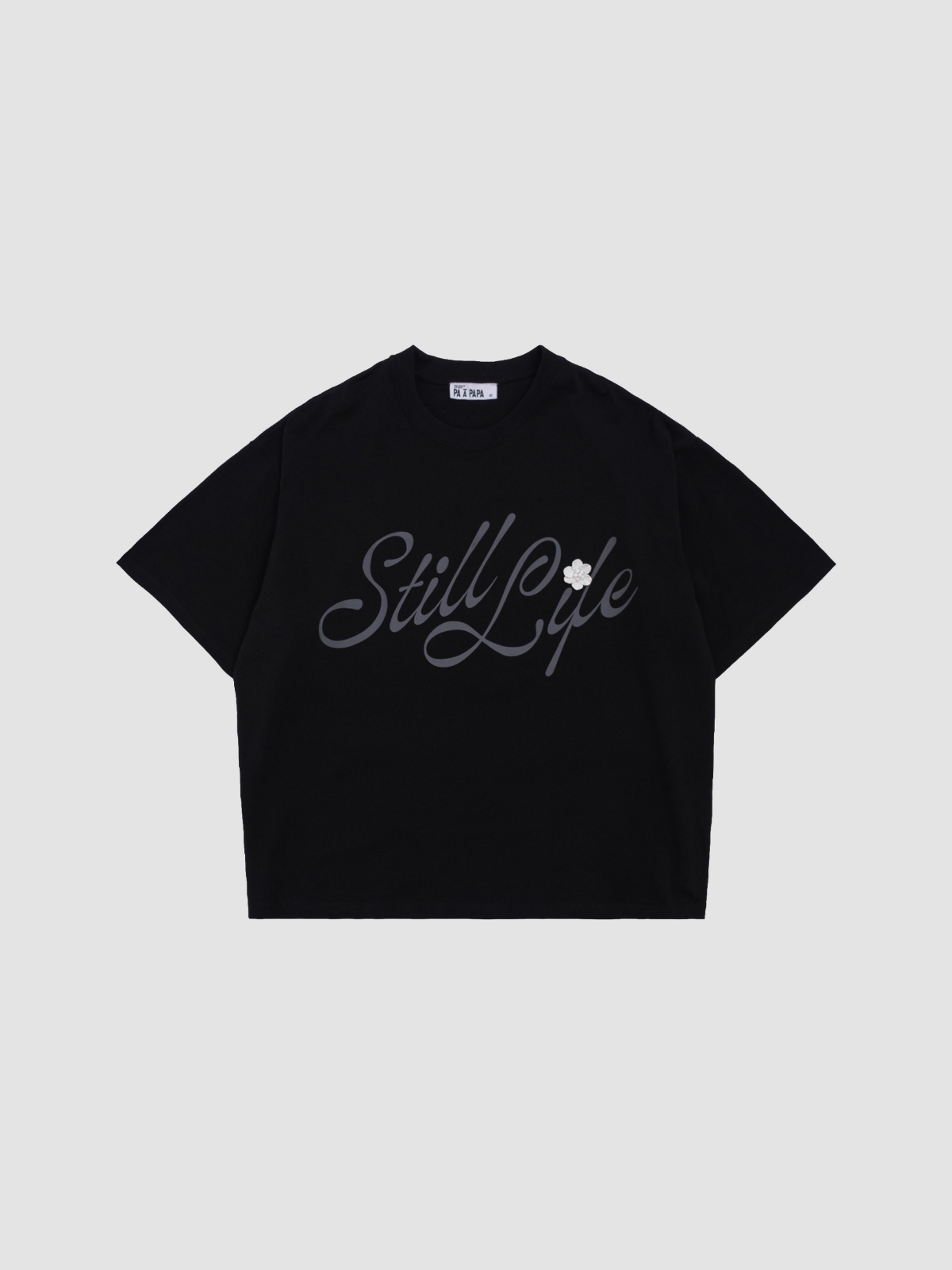 PAPA Black Still Life T-shirt