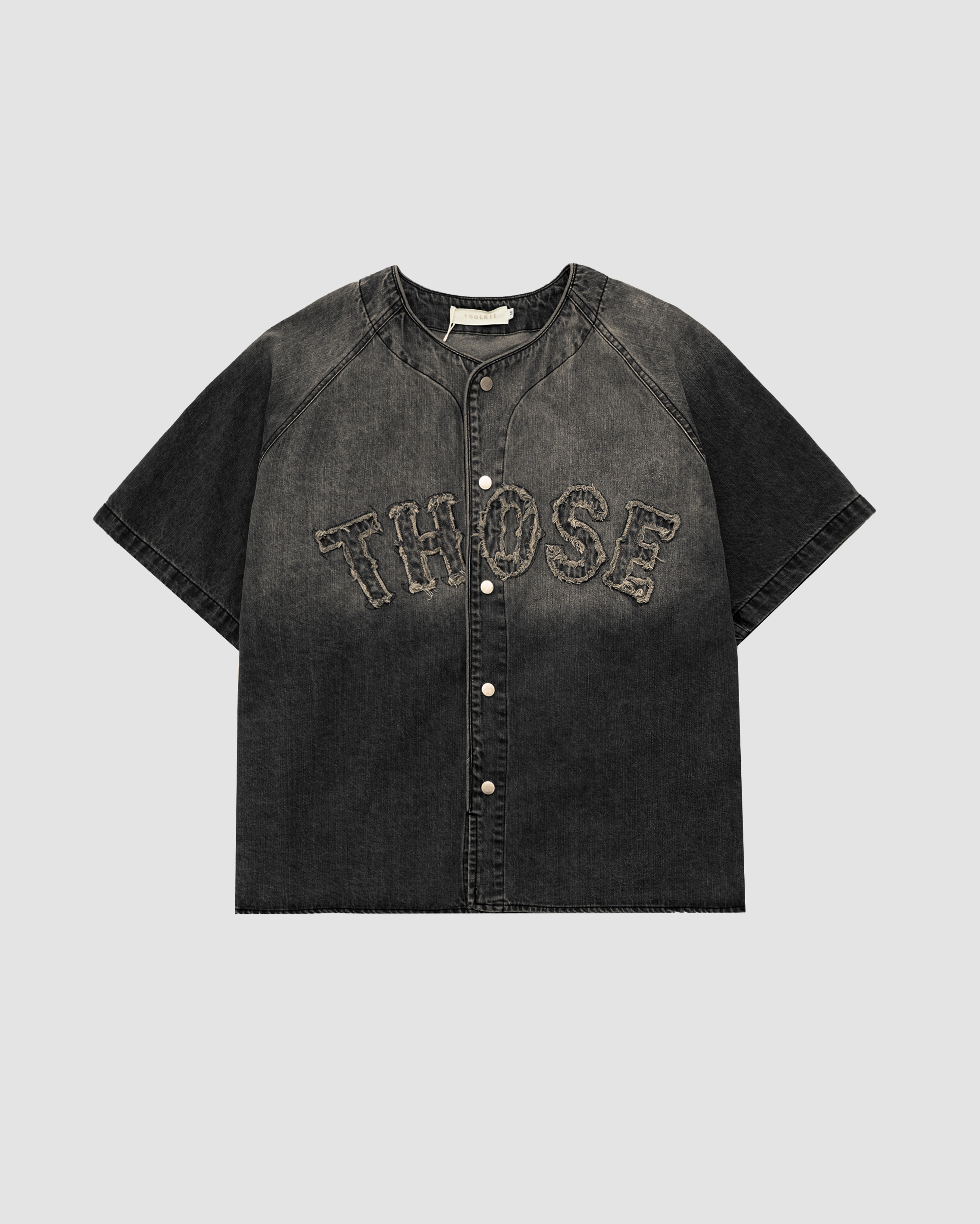 Selected Black Those Baseball Shirt