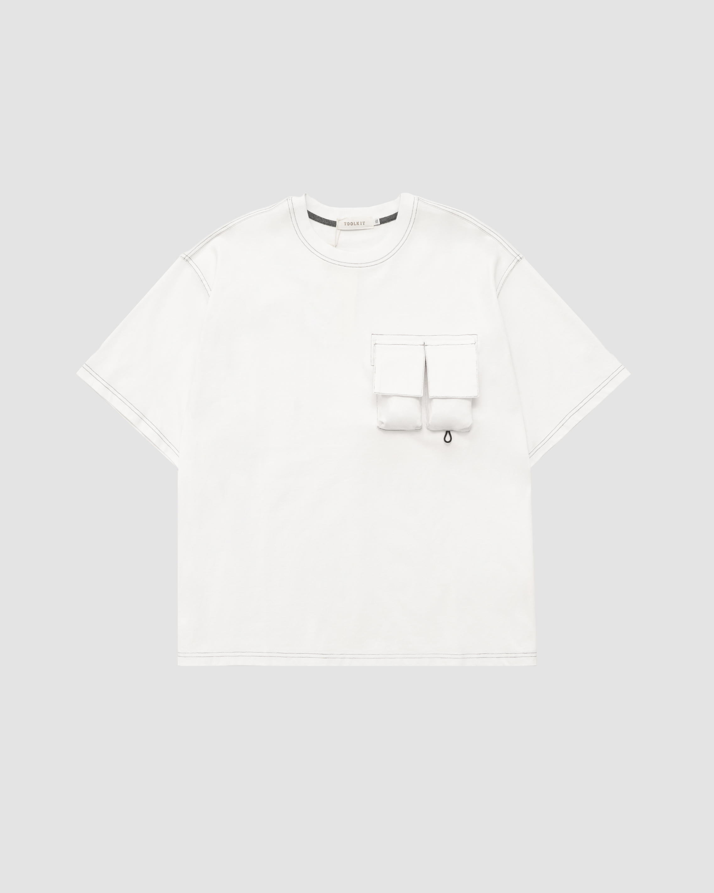 Selected White Tekcop T-shirt