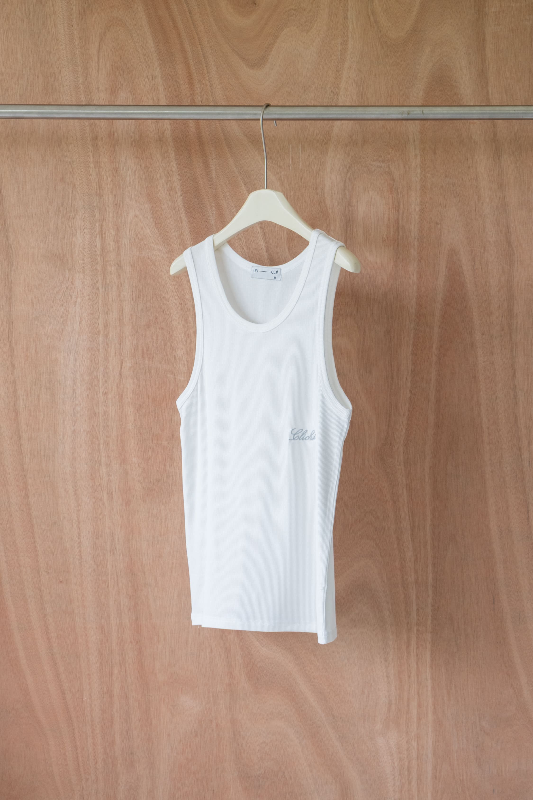 UNCLÉ White Cliche Tanktop