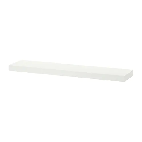 Kệ tường trắng LACK trắng 110x26 cm