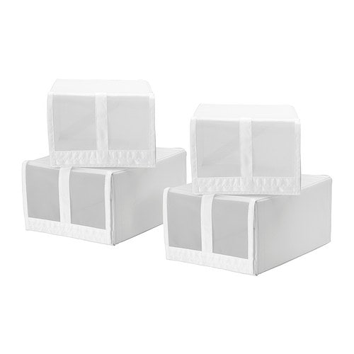 Set 4 hộp trắng SKUBB