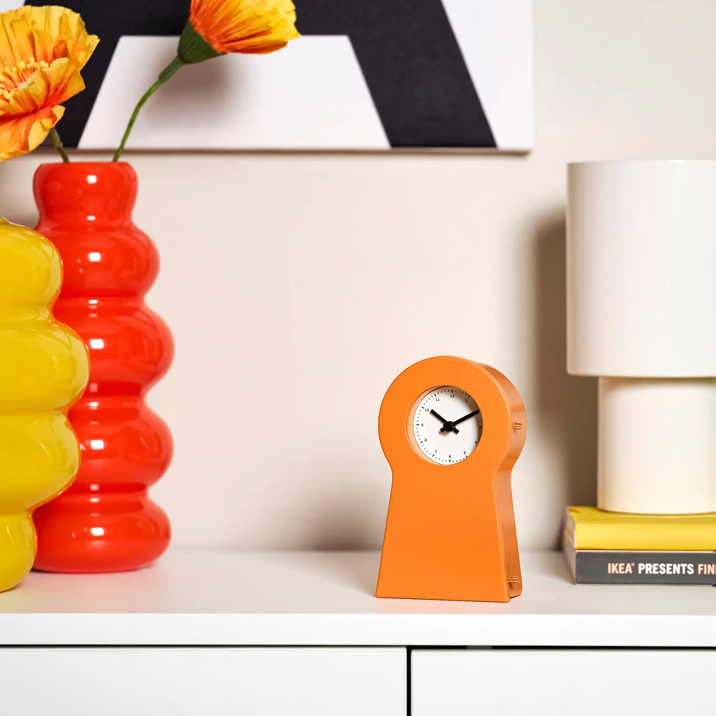 Đồng hồ IKEA PS 1995 cam