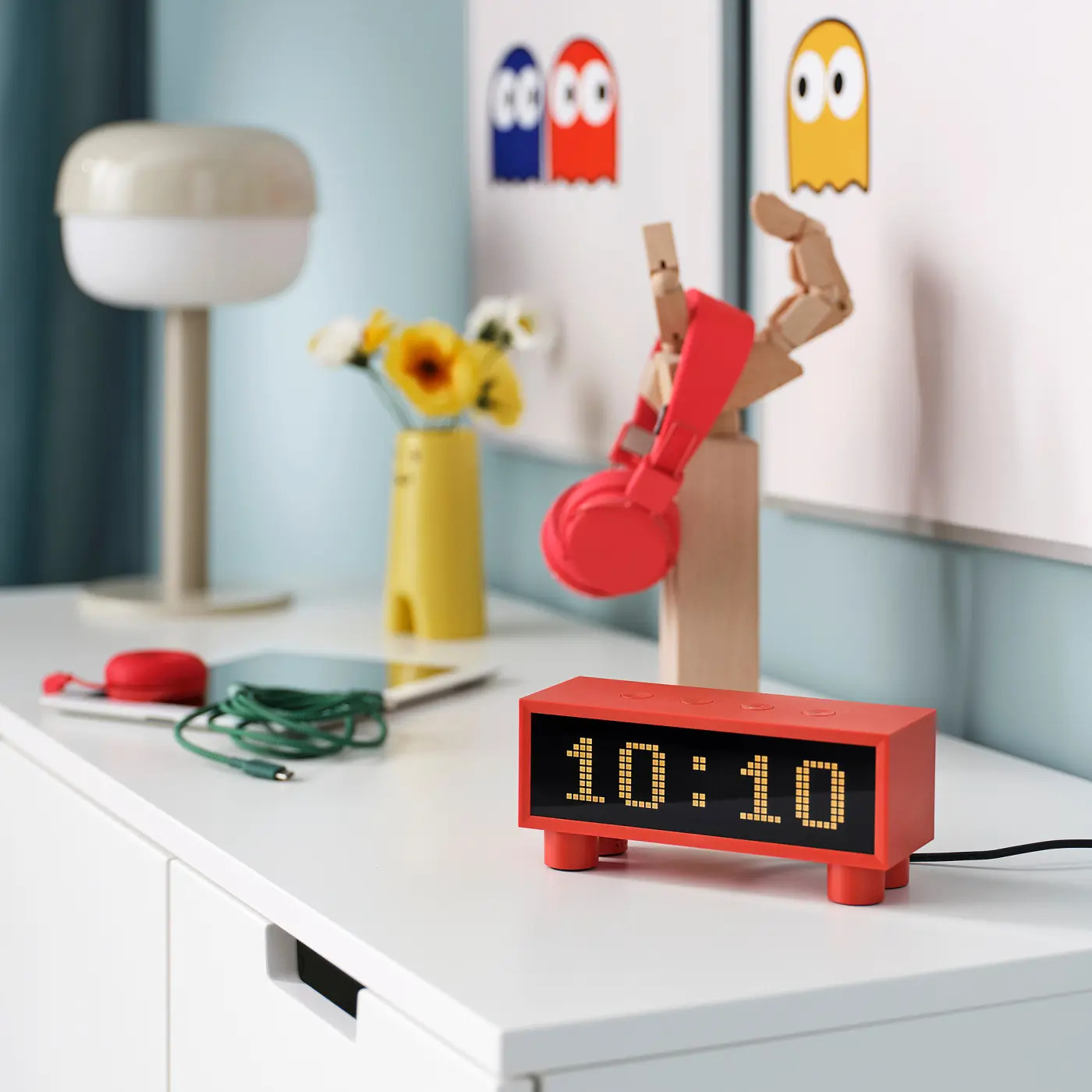 Đồng hồ báo thức tích hợp nhiệt ẩm kế KORTLINJE