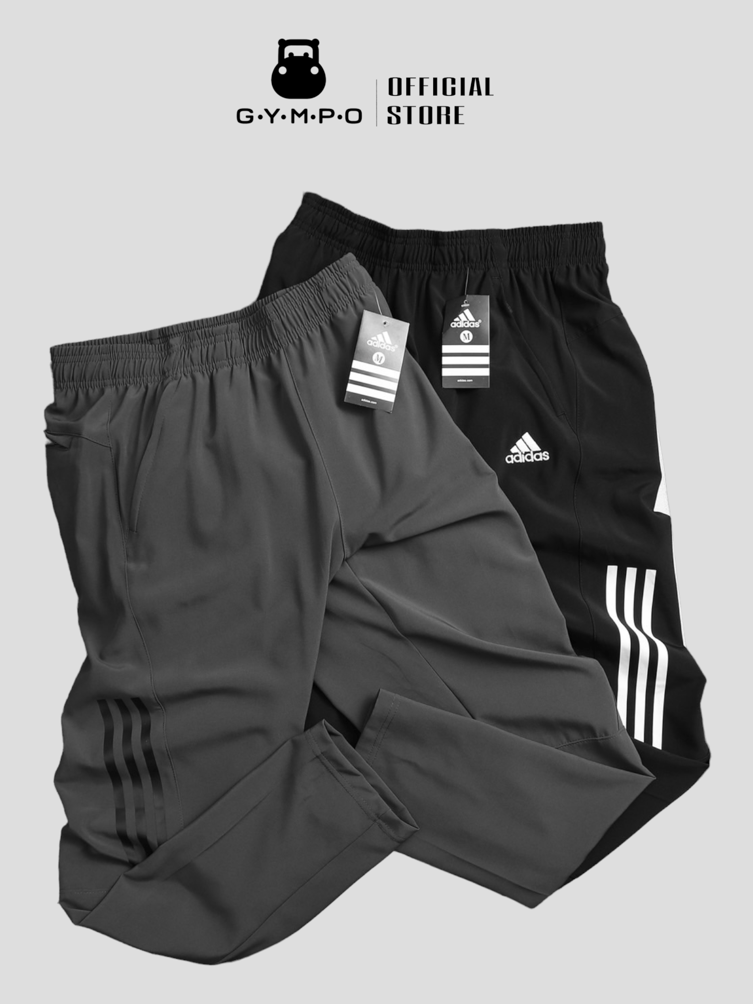 QD Adidas Dù 3 Sọc Hông