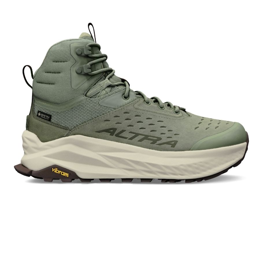Giày Leo Núi Nữ Altra Olympus 6 HIKE MID GTX - Dusty Olive