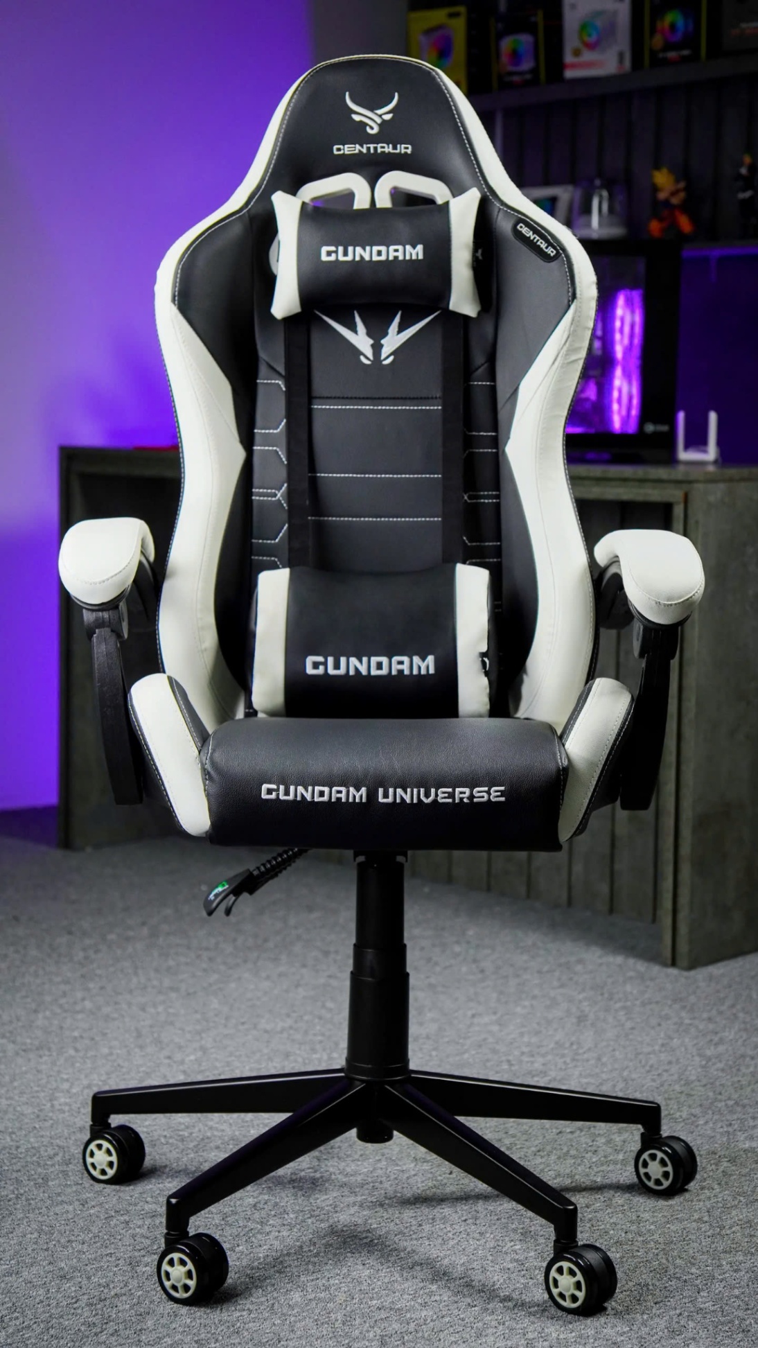 Ghế Gaming Gundam Universe - WHITE