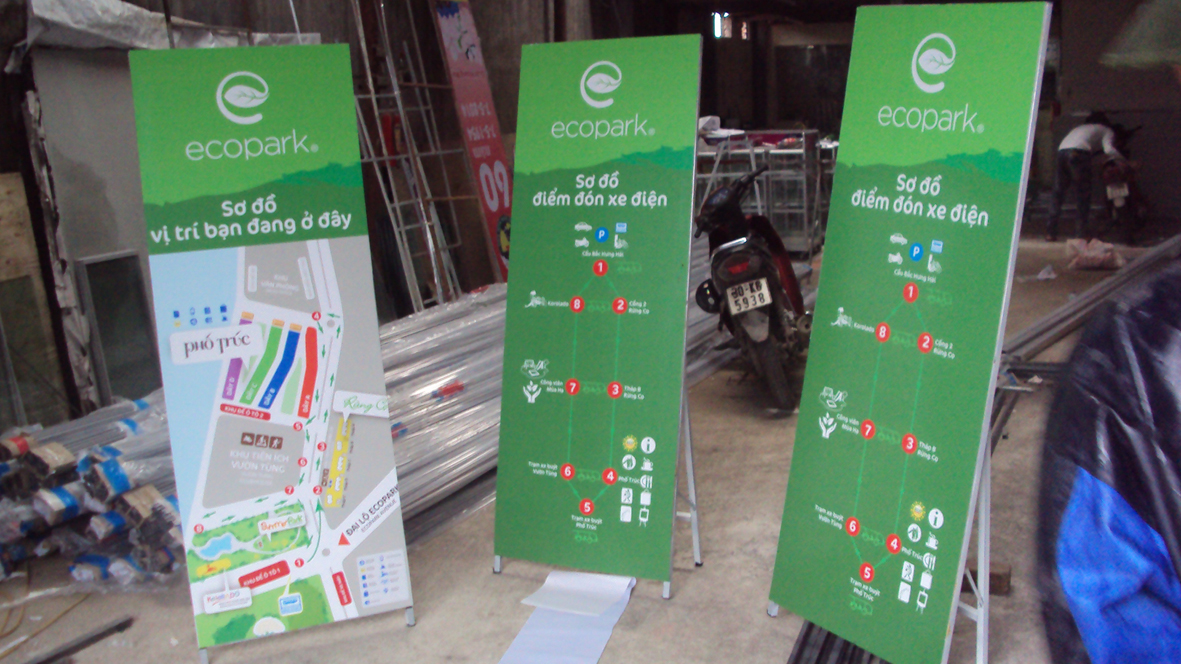 Standee, giá x, giá cuốn